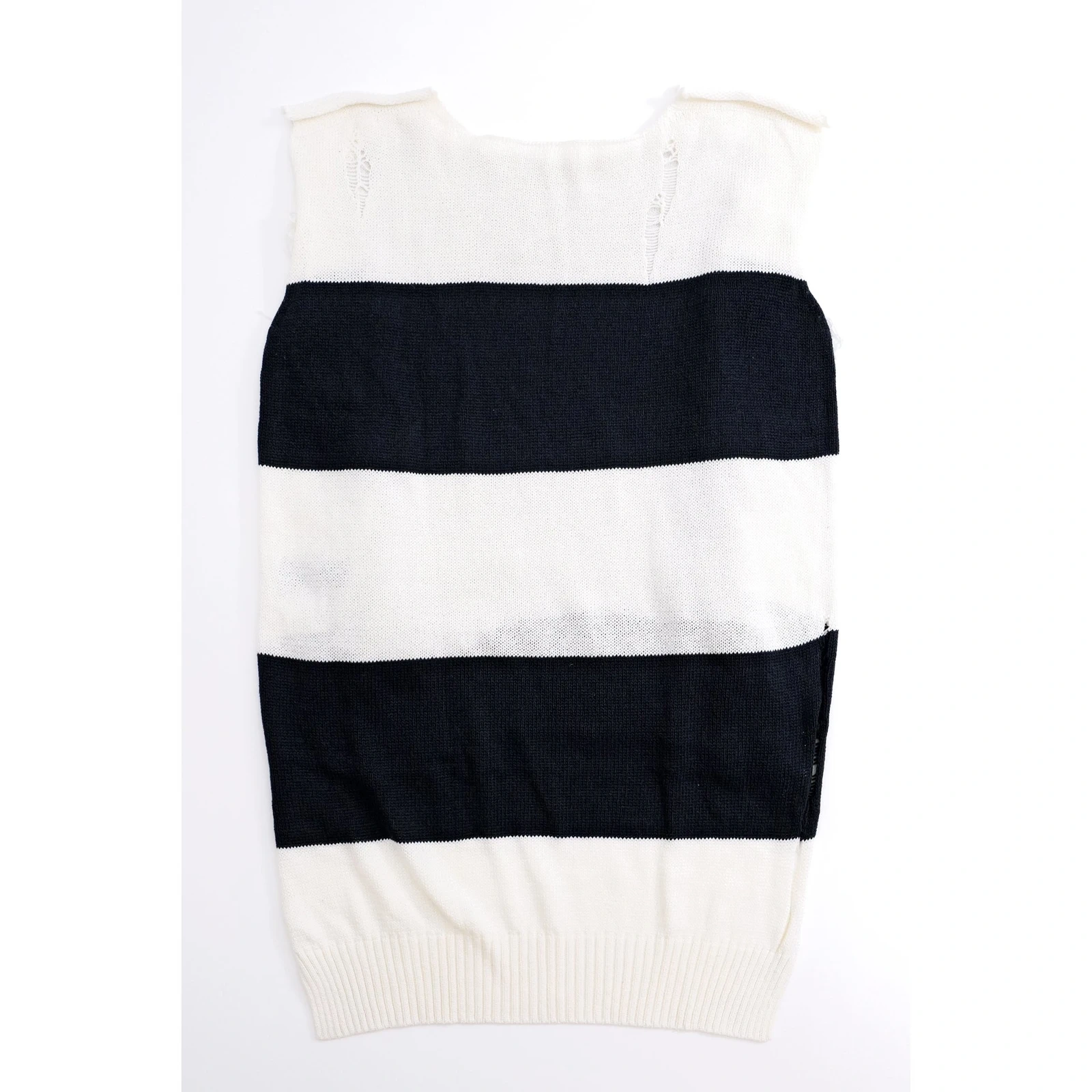 MAISON MIHARA YASUHIRO Gilet long Marine vintage, passéist — photo 13