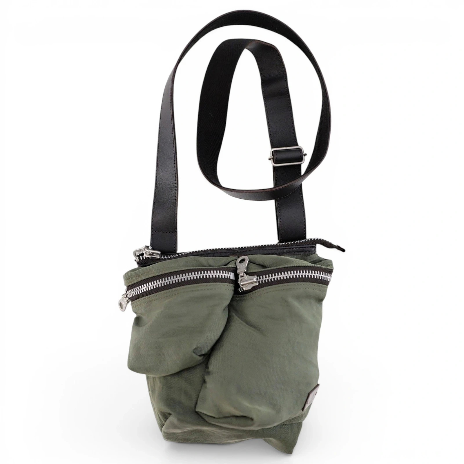 YOHJI YAMAMOTO Pochette Kaki vintage, passéist — photo 1