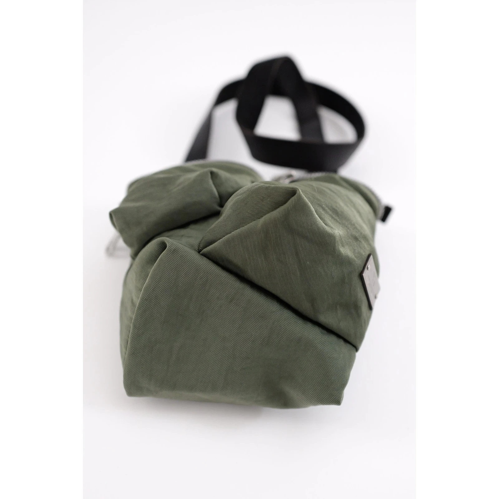 YOHJI YAMAMOTO Pochette Kaki vintage, passéist — photo 3