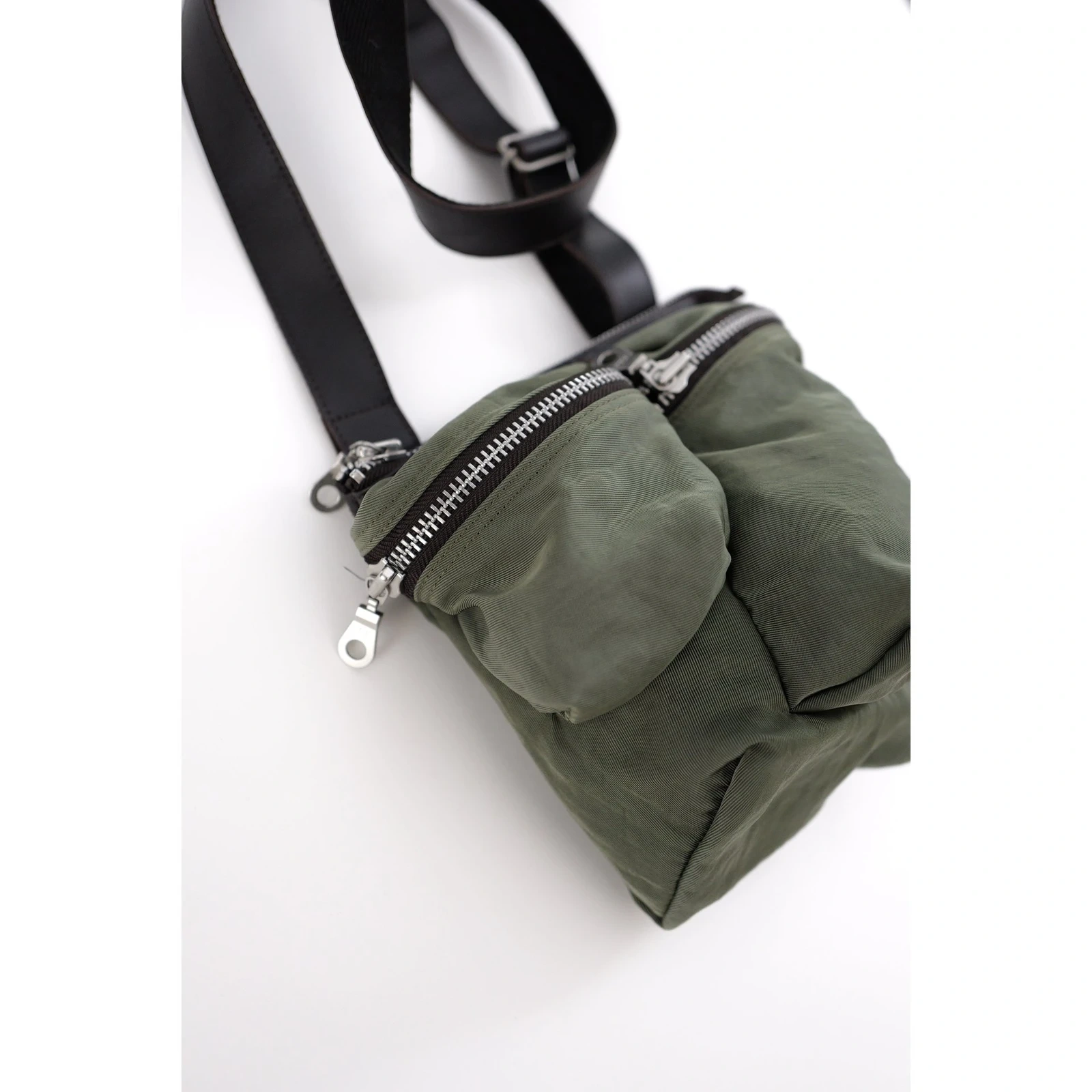 YOHJI YAMAMOTO Pochette Kaki vintage, passéist — photo 4
