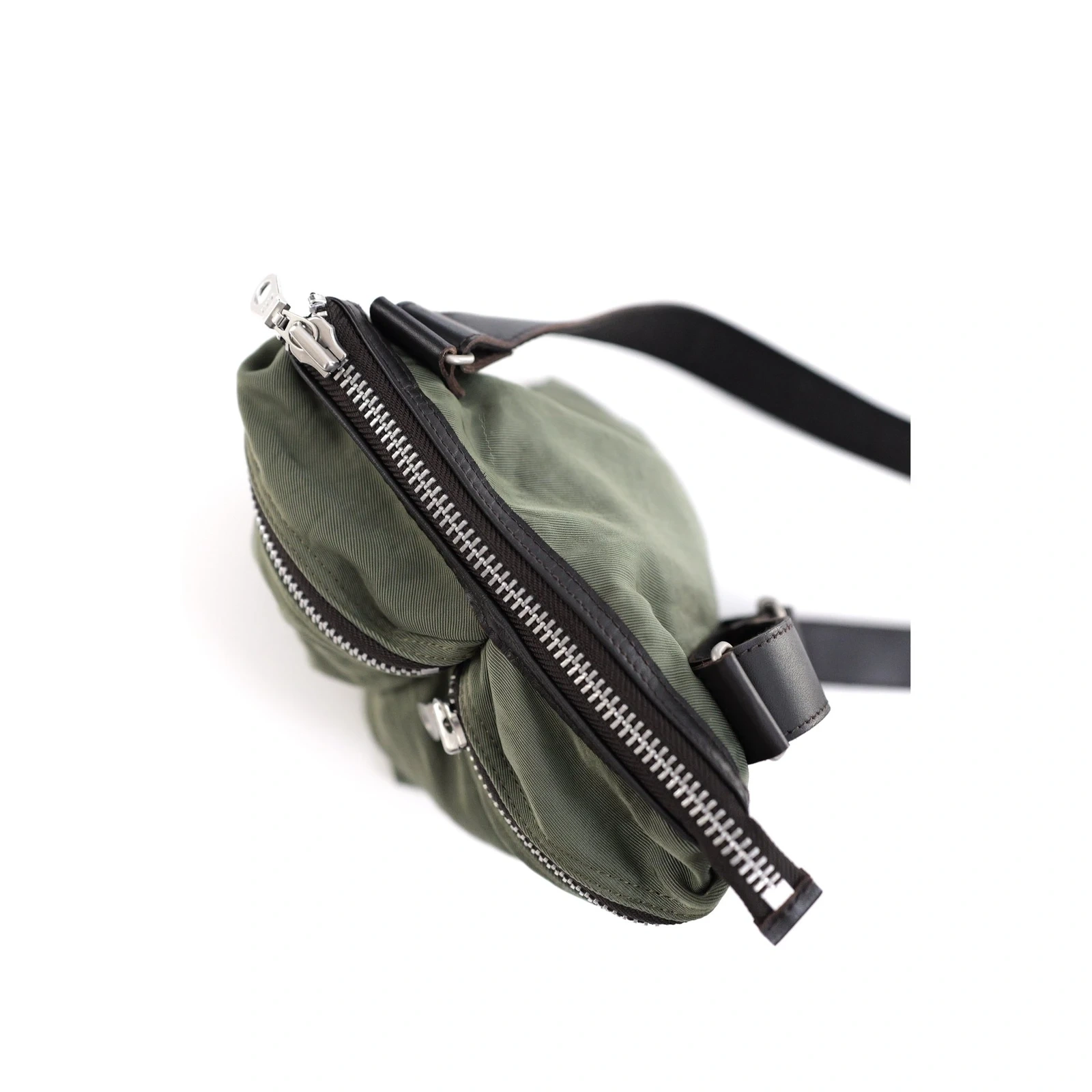 YOHJI YAMAMOTO Pochette Kaki vintage, passéist — photo 9