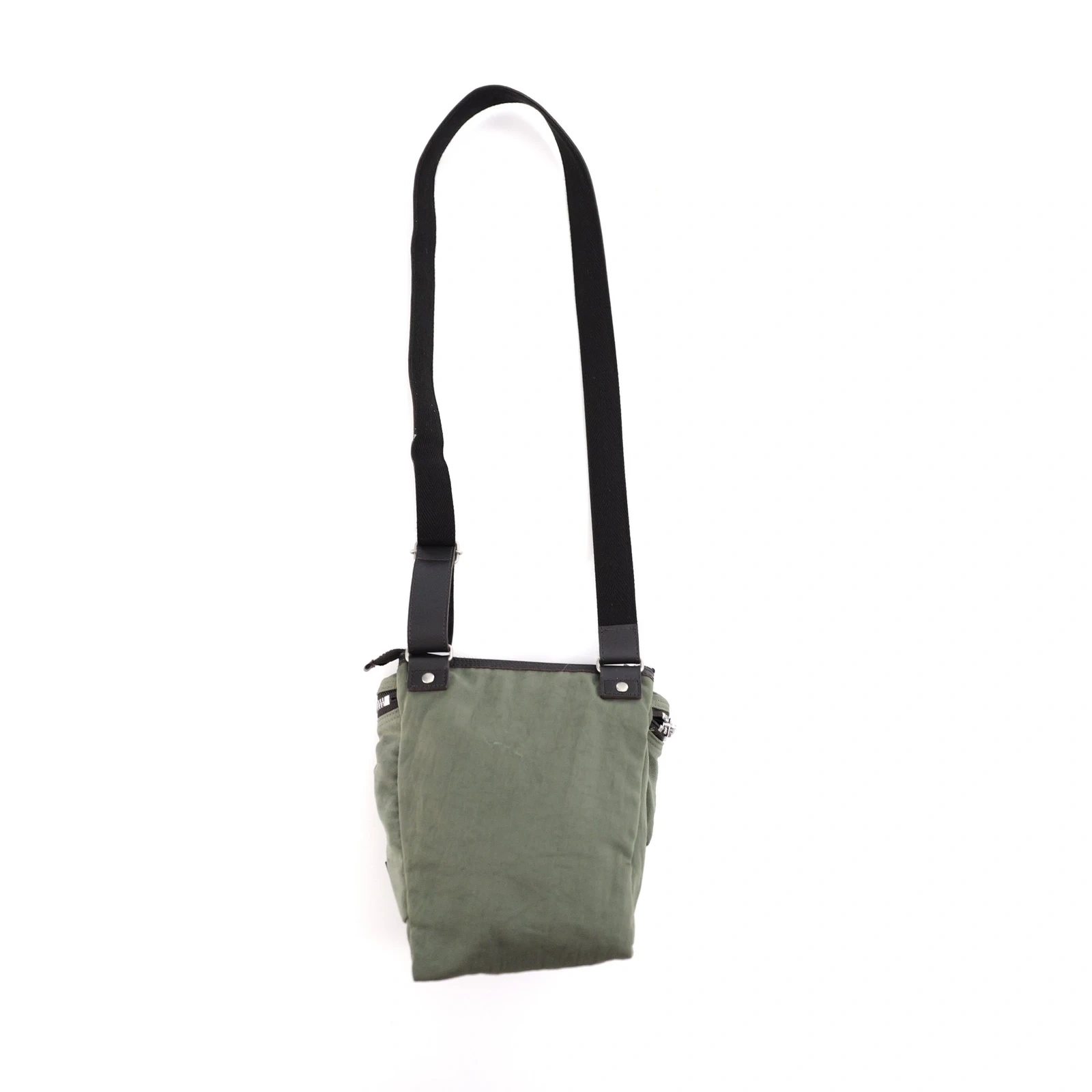 YOHJI YAMAMOTO Pochette Kaki vintage, passéist — photo 10