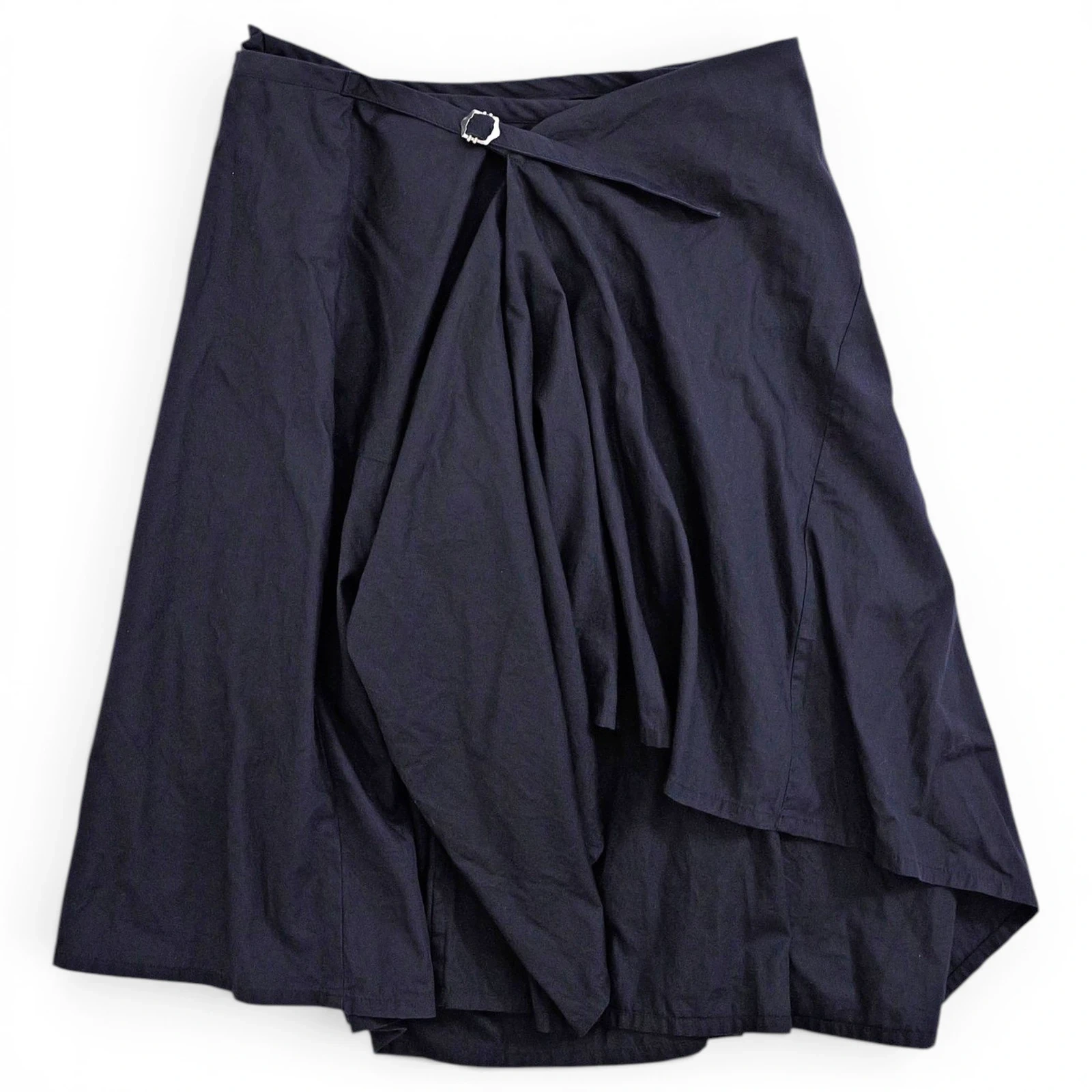 COMME DES GARÇONS Jupe mi-longue Marine vintage, passéist — photo 1