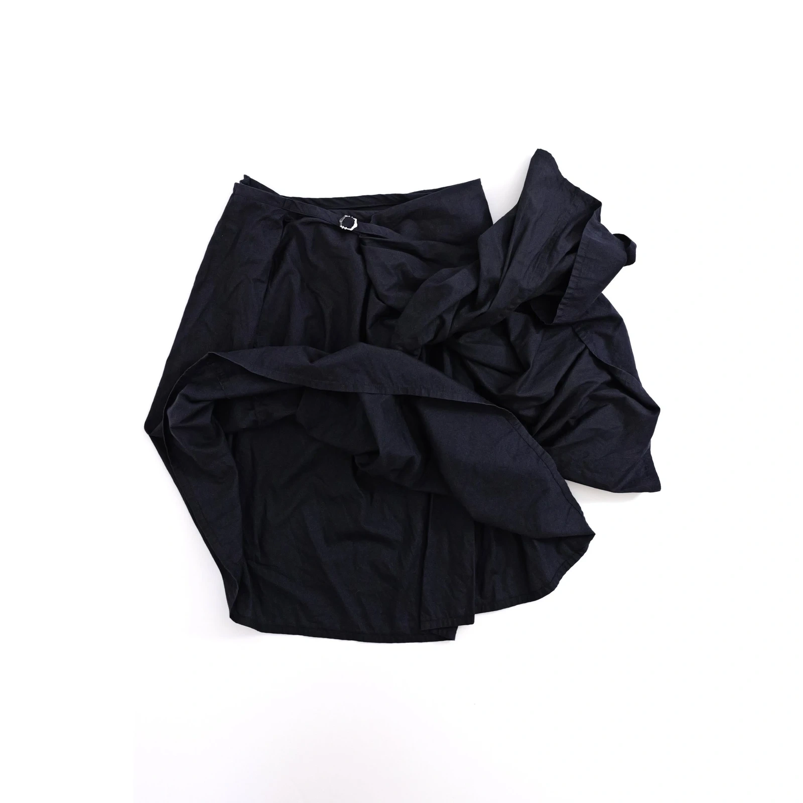 COMME DES GARÇONS Jupe mi-longue Marine vintage, passéist — photo 4