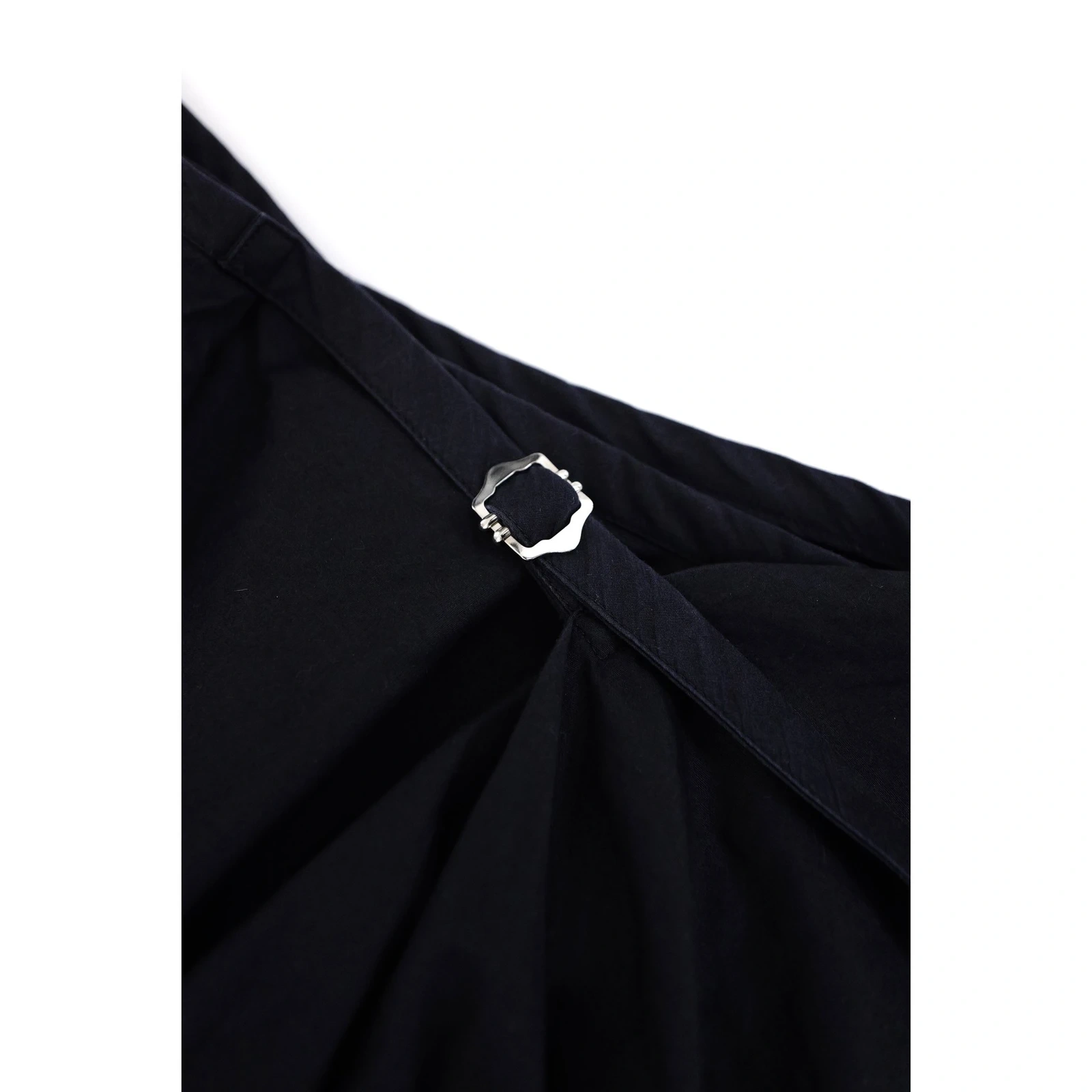 COMME DES GARÇONS Jupe mi-longue Marine vintage, passéist — photo 6