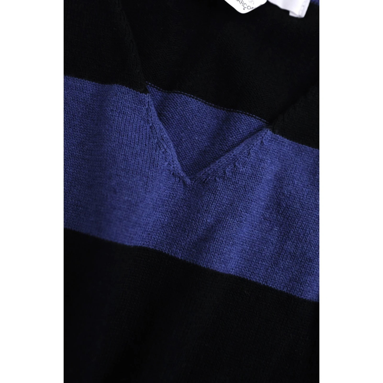 COMME DES GARÇONS Sweat Marine vintage, passéist — photo 6