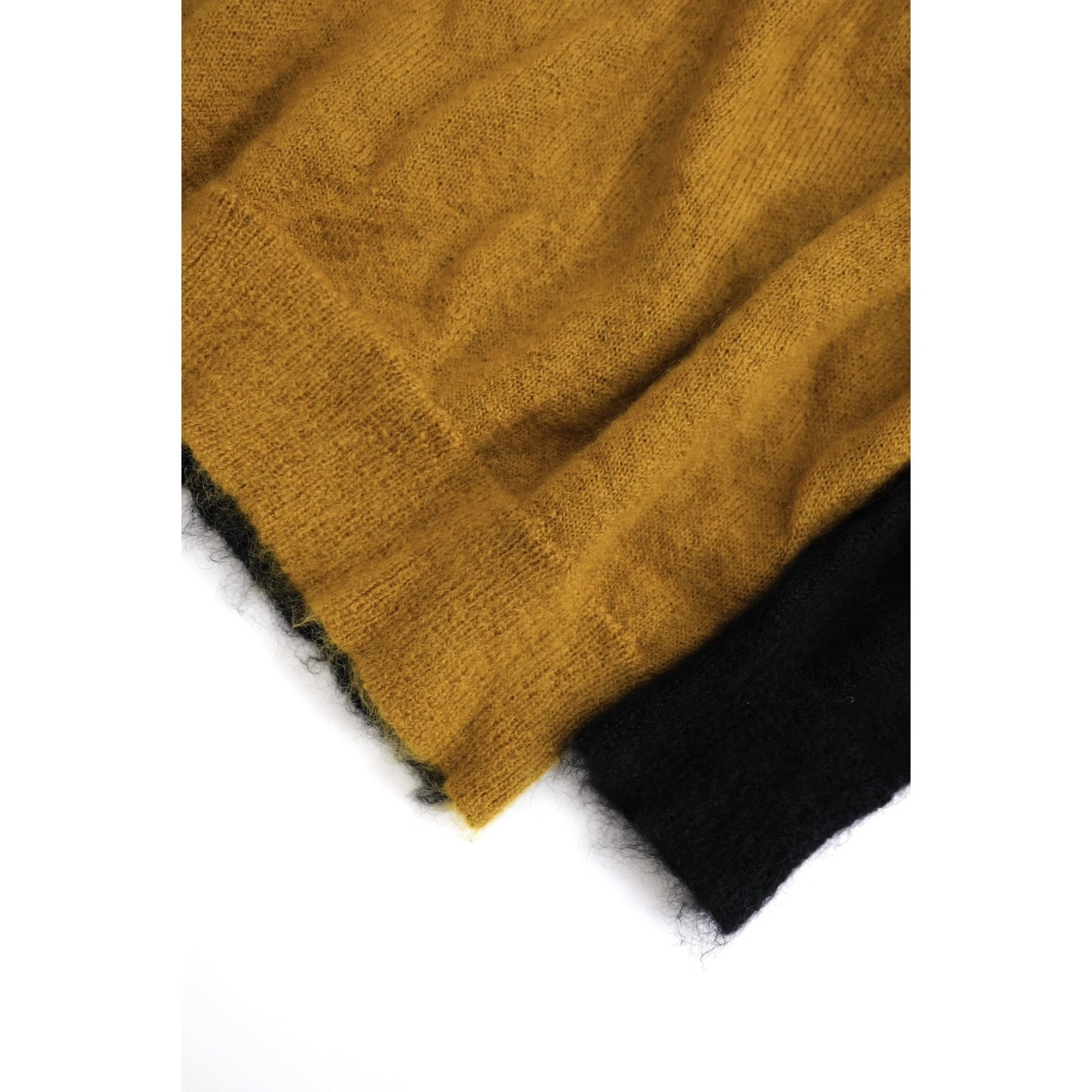 YOHJI YAMAMOTO Pull en laine Noir vintage, passéist — photo 11