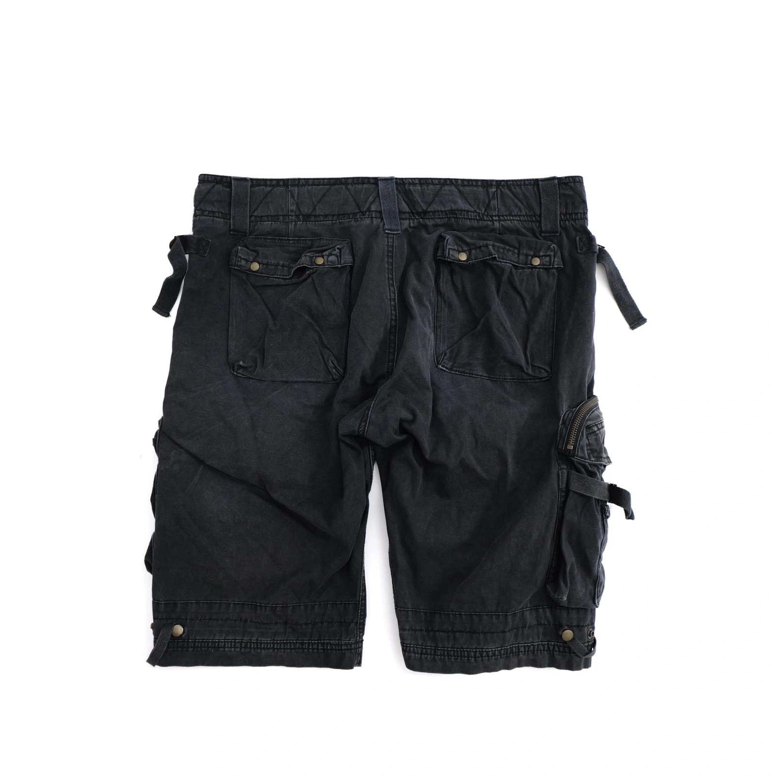 DIVERS Bermuda Anthracite vintage, passéist — photo 13