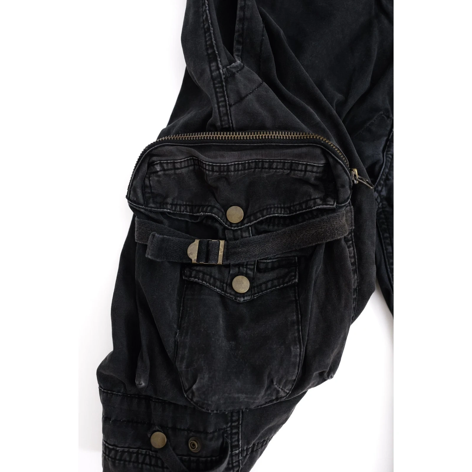 DIVERS Bermuda Anthracite vintage, passéist — photo 10