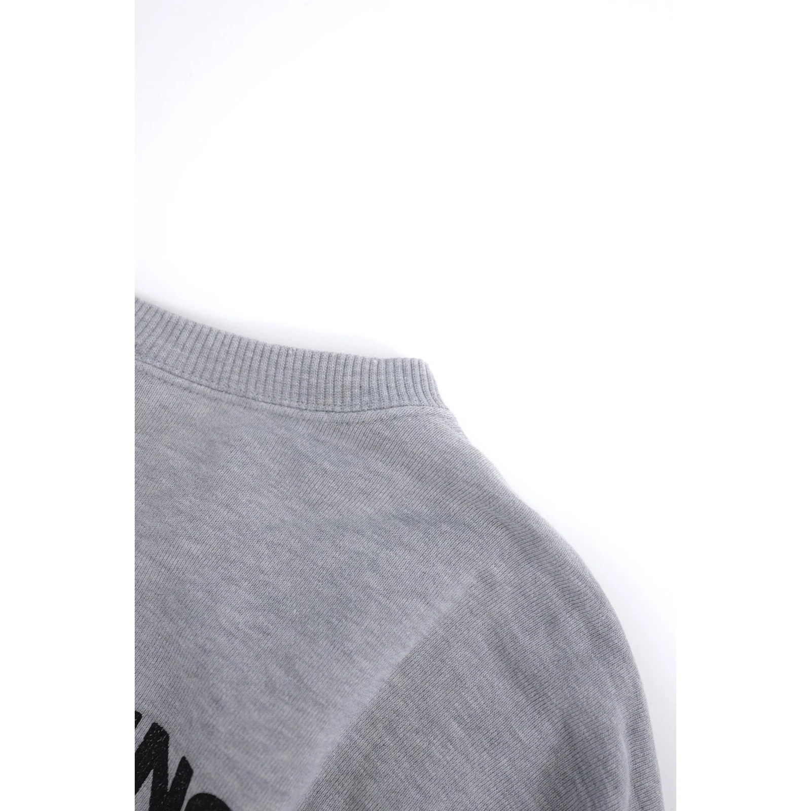 JUN MEN Sweat Gris vintage, passéist — photo 4
