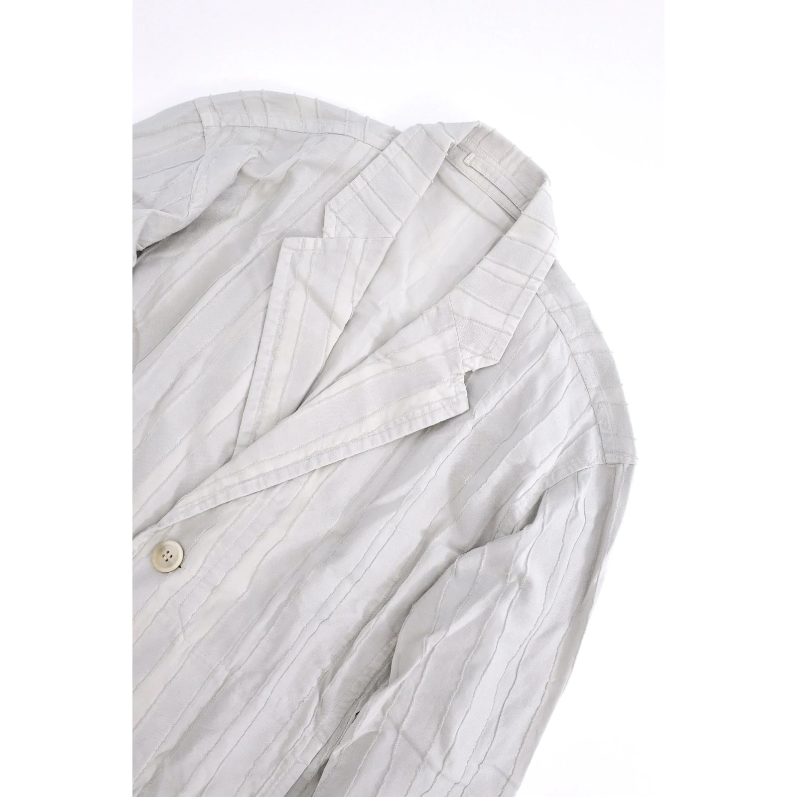 ISSEY MIYAKE Gilet Gris vintage, passéist — photo 2