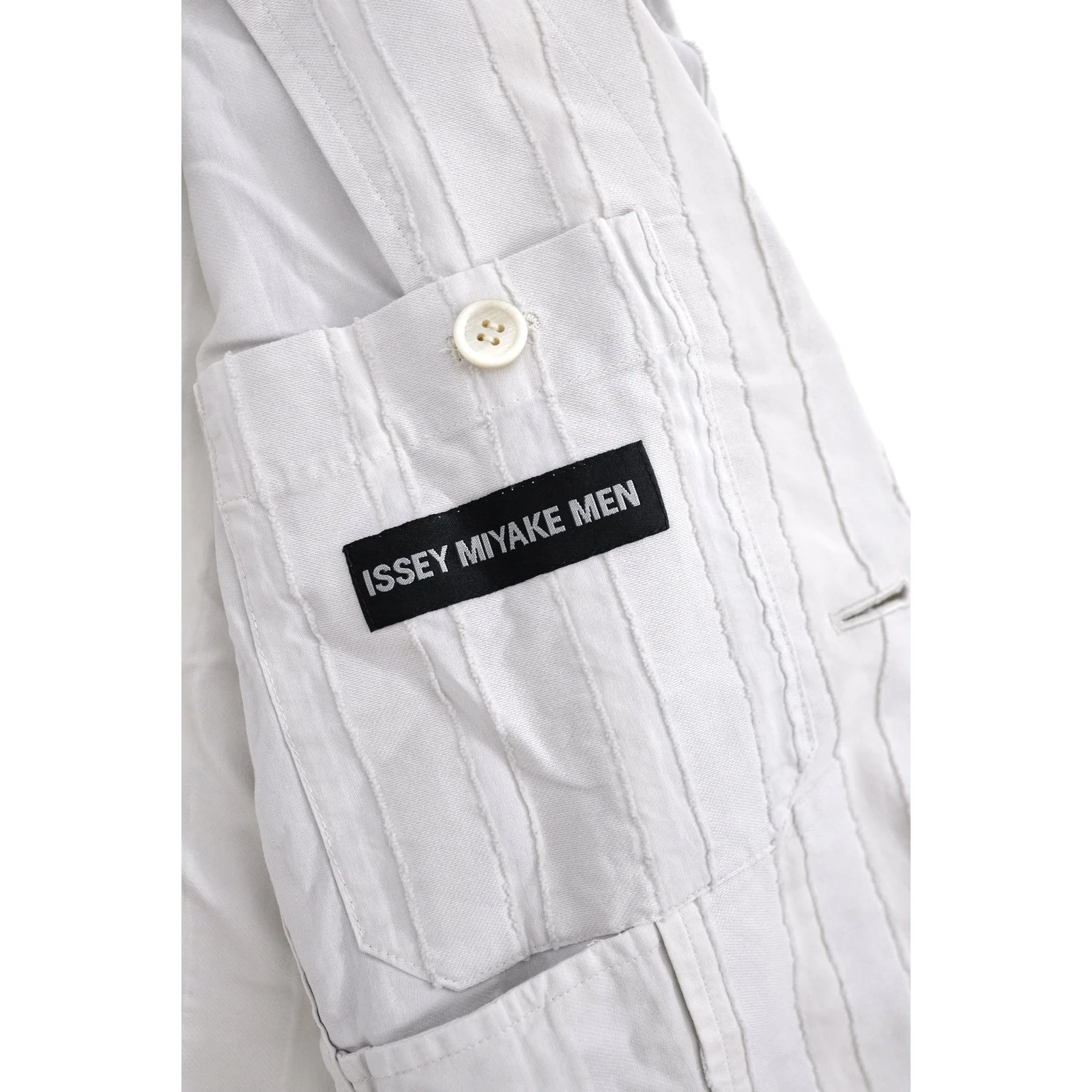ISSEY MIYAKE Gilet Gris vintage, passéist — photo 11