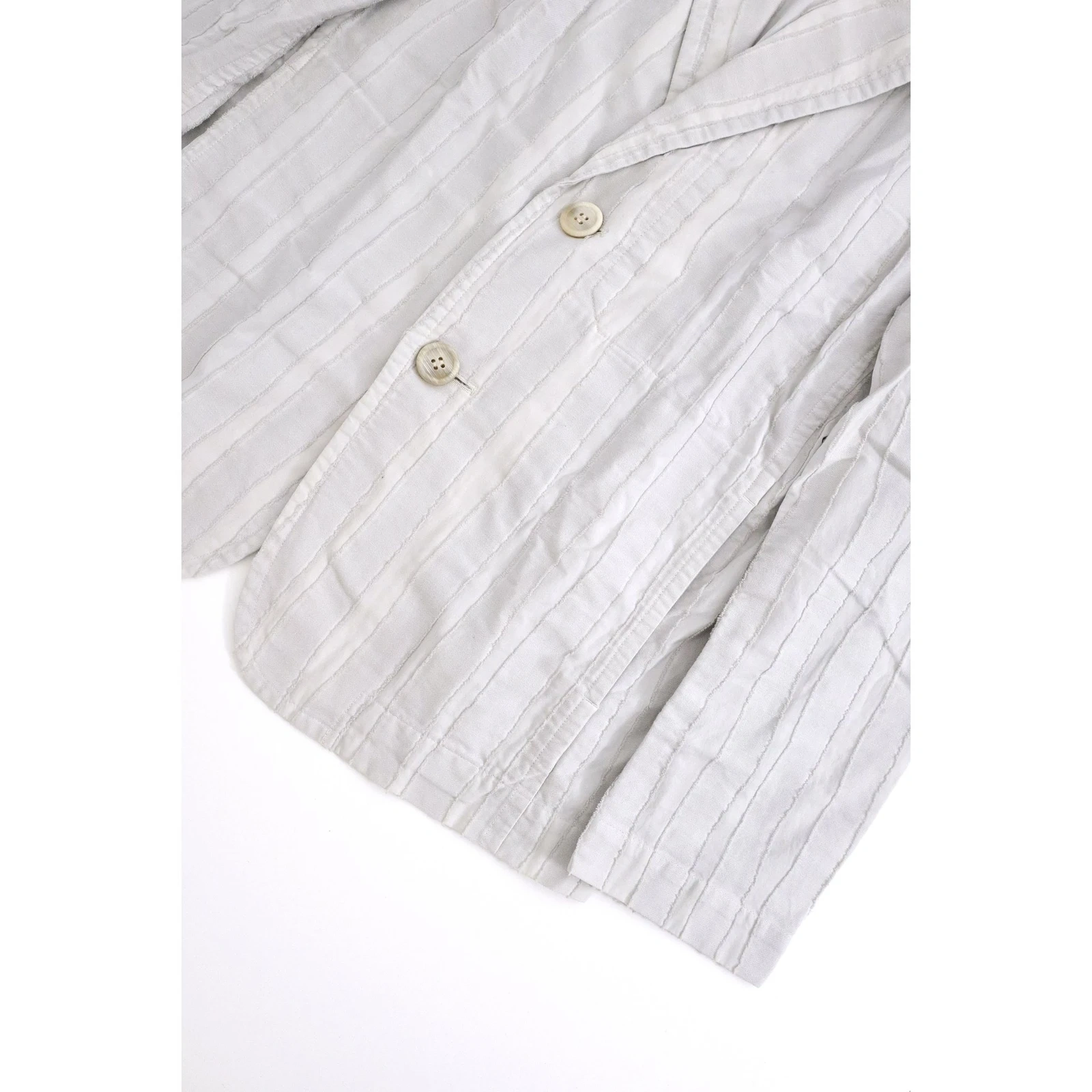 ISSEY MIYAKE Gilet Gris vintage, passéist — photo 3
