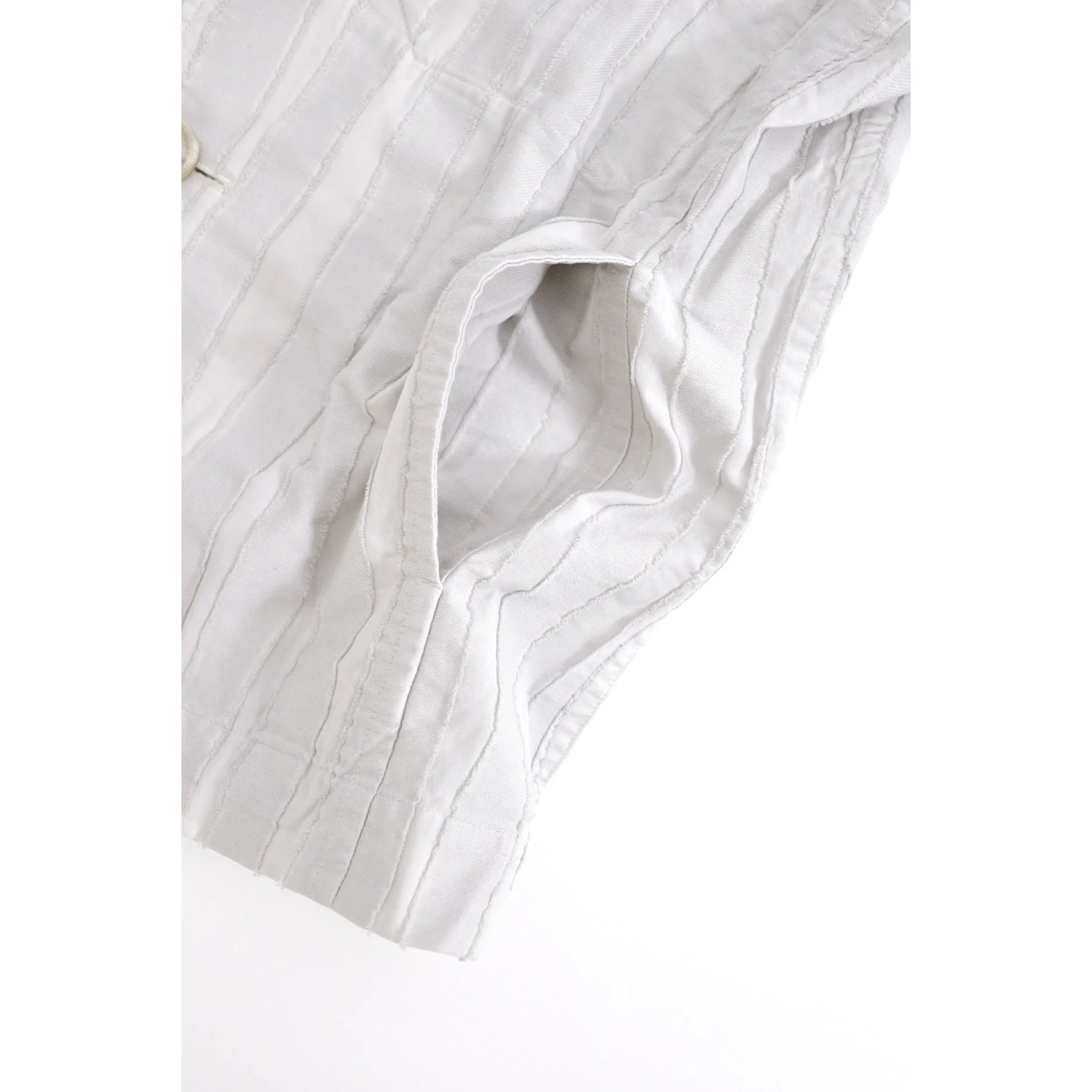 ISSEY MIYAKE Gilet Gris vintage, passéist — photo 8