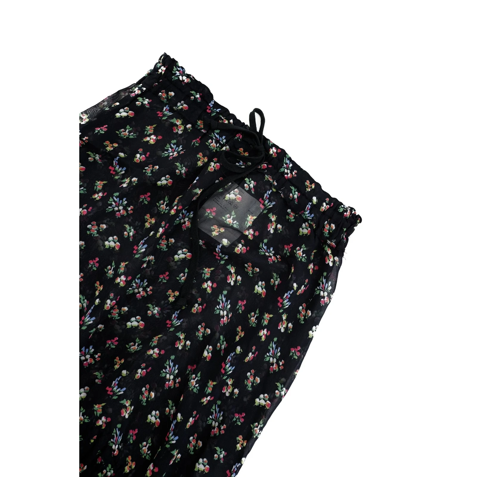 COMME DES GARÇONS Mini jupe Noir vintage, passéist — photo 2
