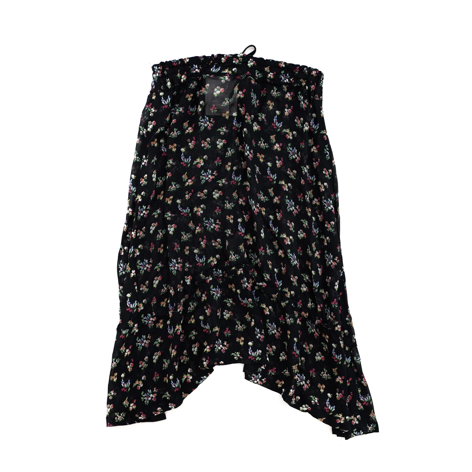 COMME DES GARÇONS Mini jupe Noir vintage, passéist — photo 12