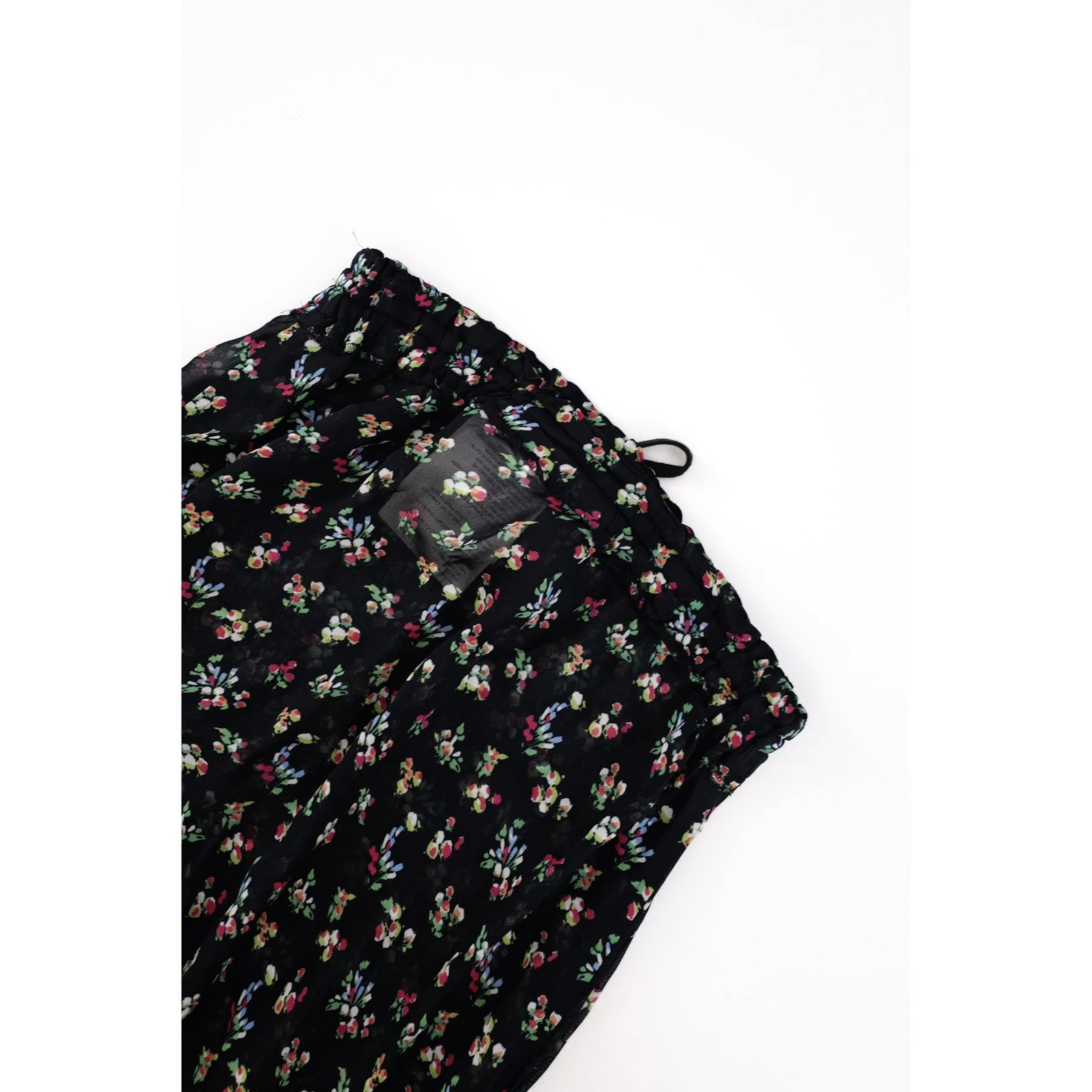 COMME DES GARÇONS Mini jupe Noir vintage, passéist — photo 13