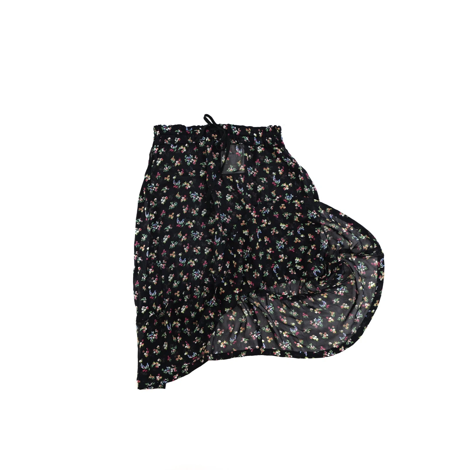 COMME DES GARÇONS Mini jupe Noir vintage, passéist — photo 6