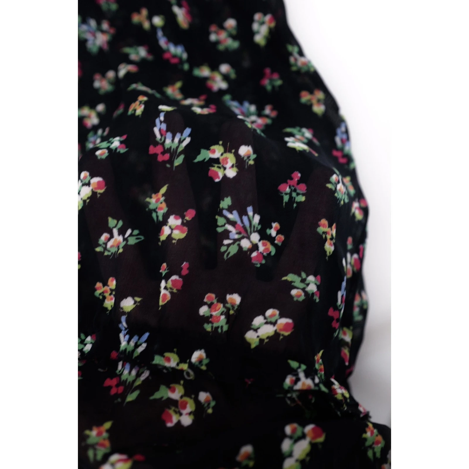 COMME DES GARÇONS Mini jupe Noir vintage, passéist — photo 7