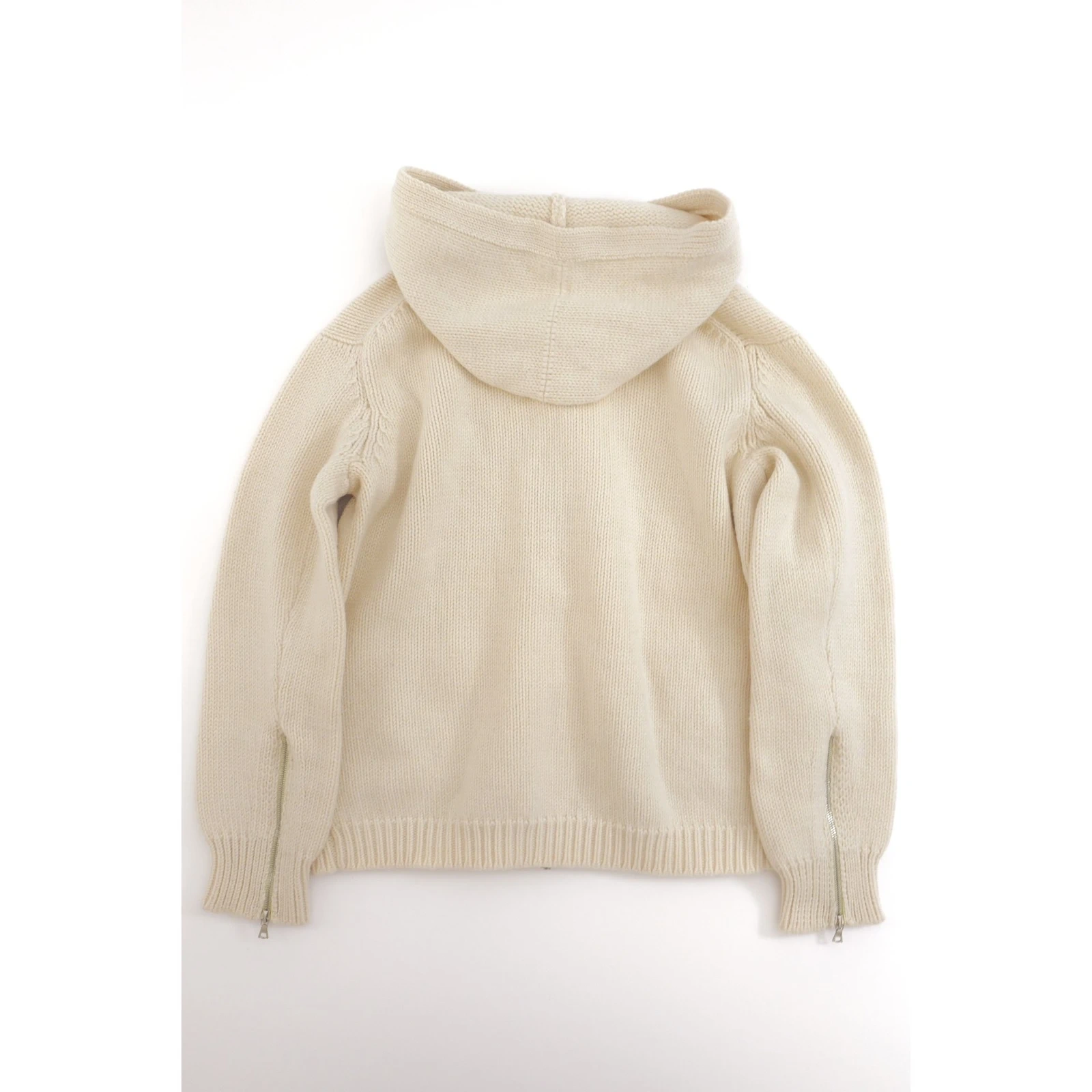 YOHJI YAMAMOTO Gilet en laine Beige vintage, passéist — photo 15