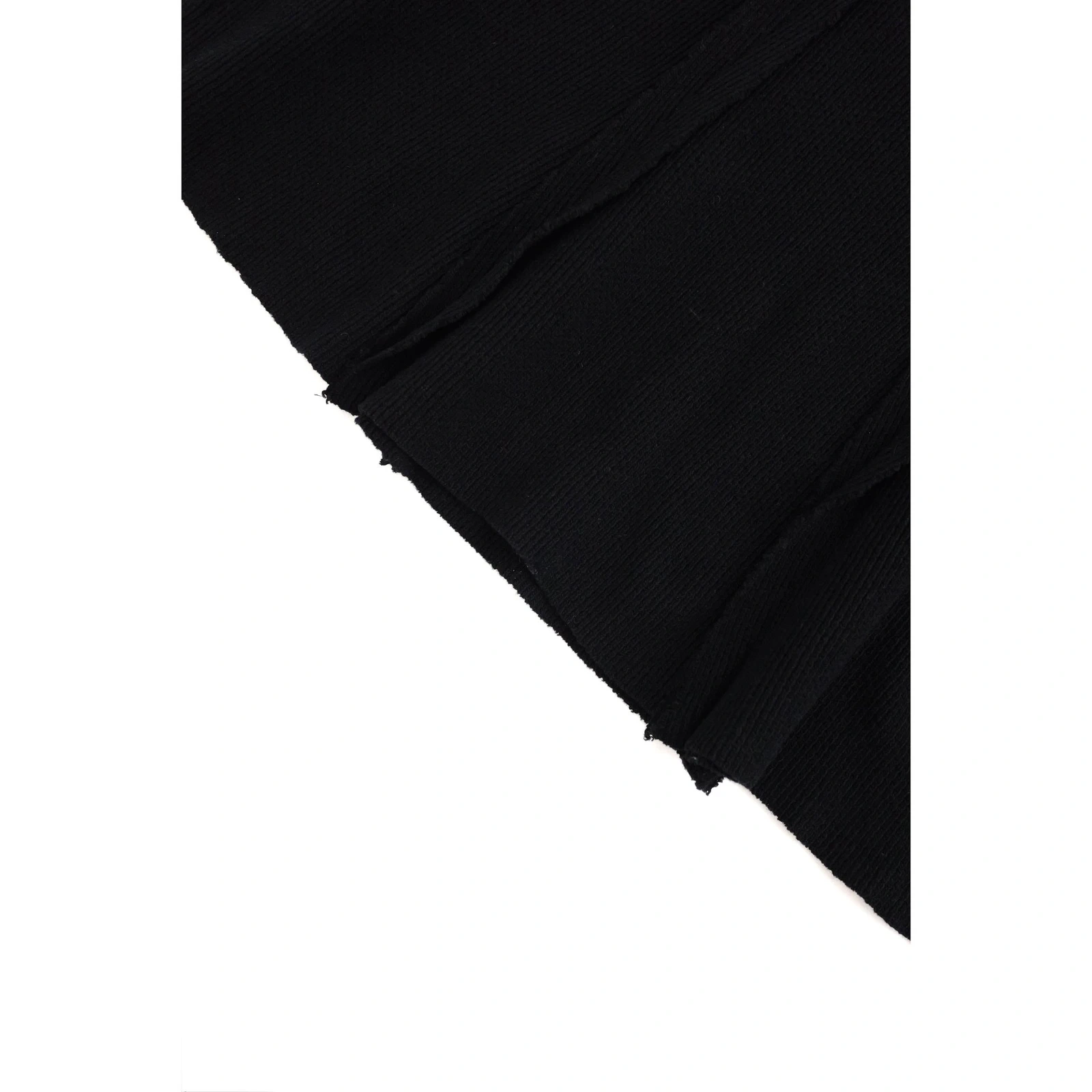 COMME DES GARÇONS Jupe longue en laine Noir vintage, passéist — photo 14