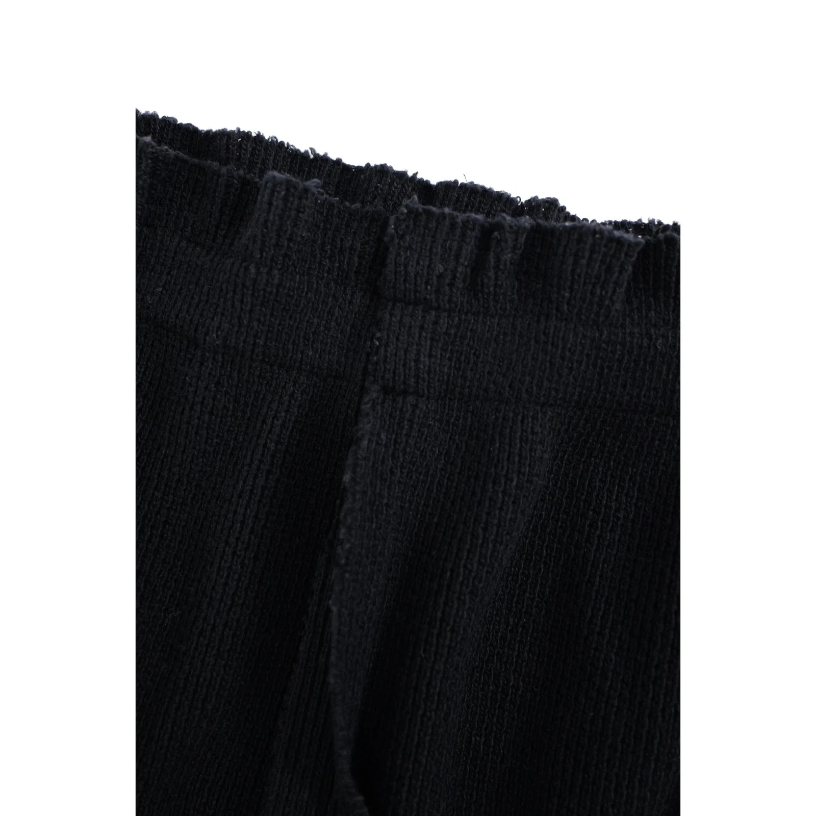COMME DES GARÇONS Jupe longue en laine Noir vintage, passéist — photo 5
