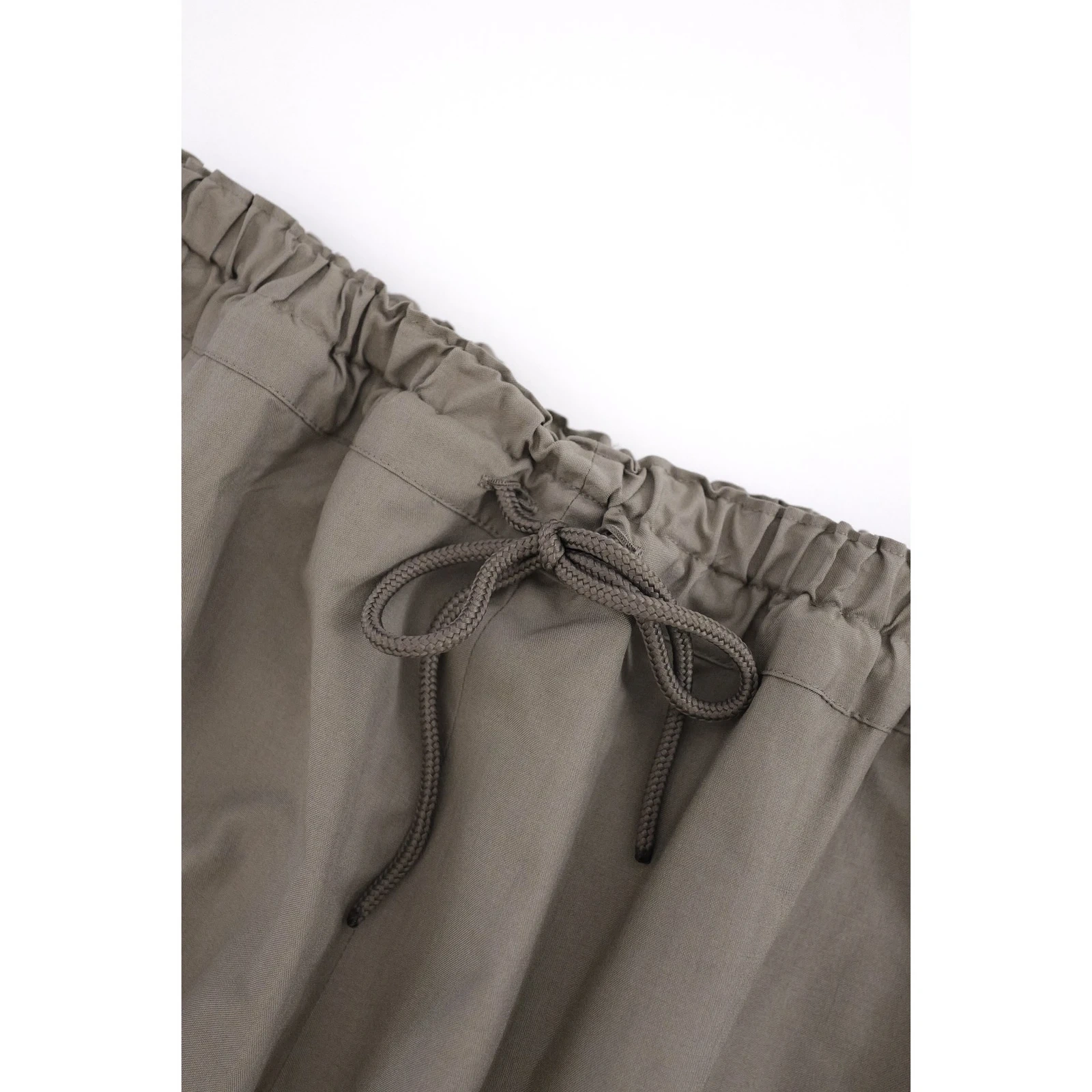 YOHJI YAMAMOTO Jupe longue en laine Beige vintage, passéist — photo 3