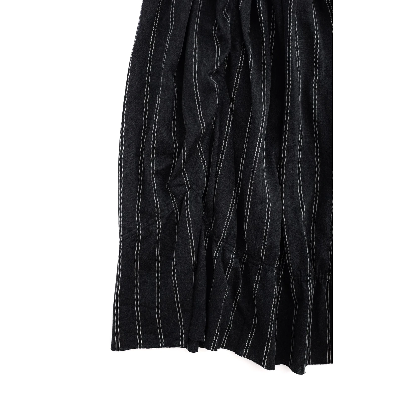 YOHJI YAMAMOTO Jupe mi-longue Anthracite vintage, passéist — photo 4