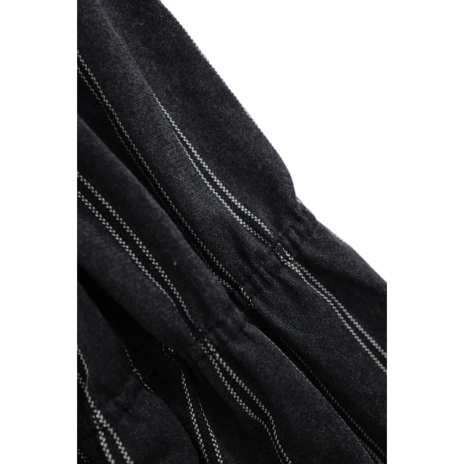 YOHJI YAMAMOTO Jupe mi-longue Anthracite vintage, passéist — photo 5