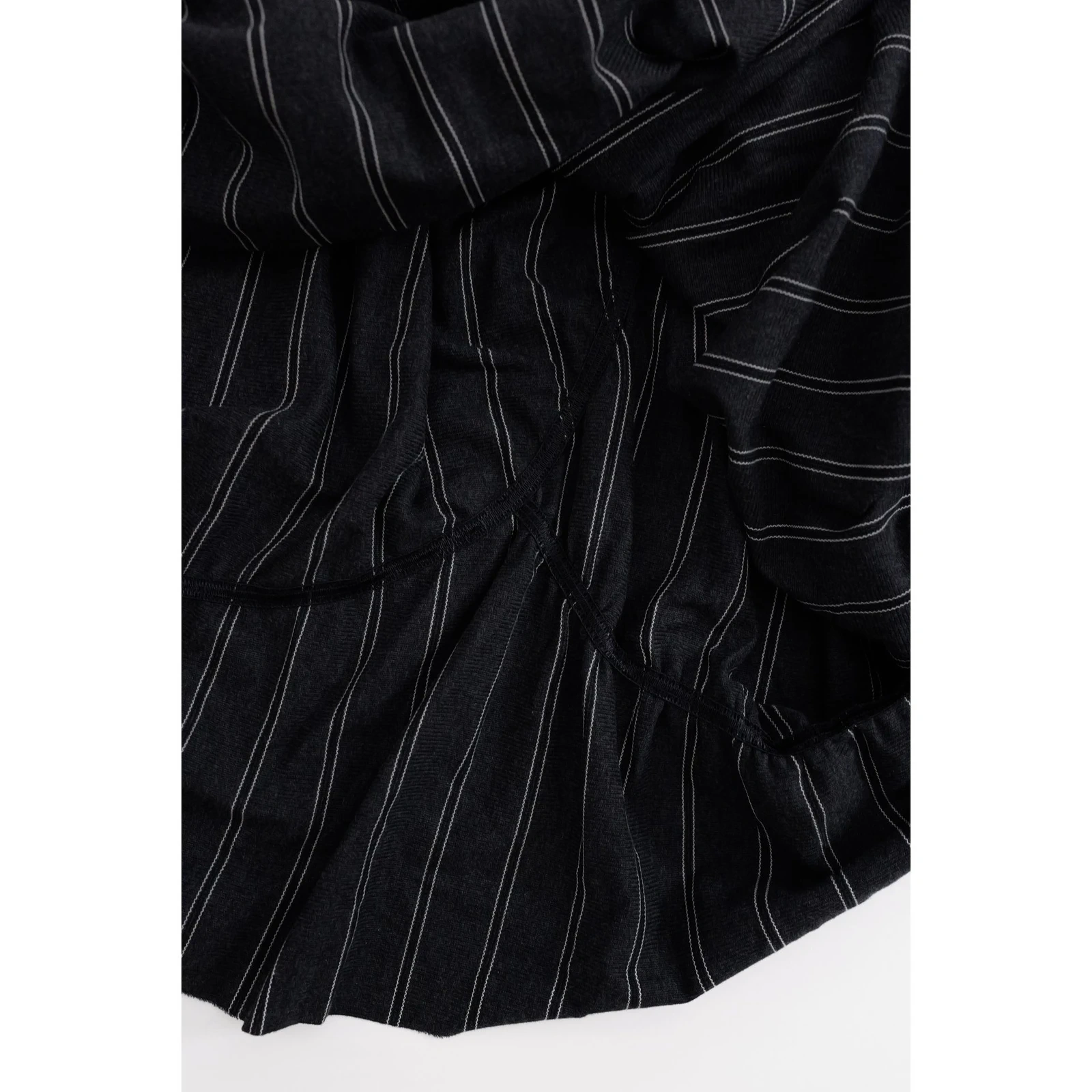 YOHJI YAMAMOTO Jupe mi-longue Anthracite vintage, passéist — photo 7
