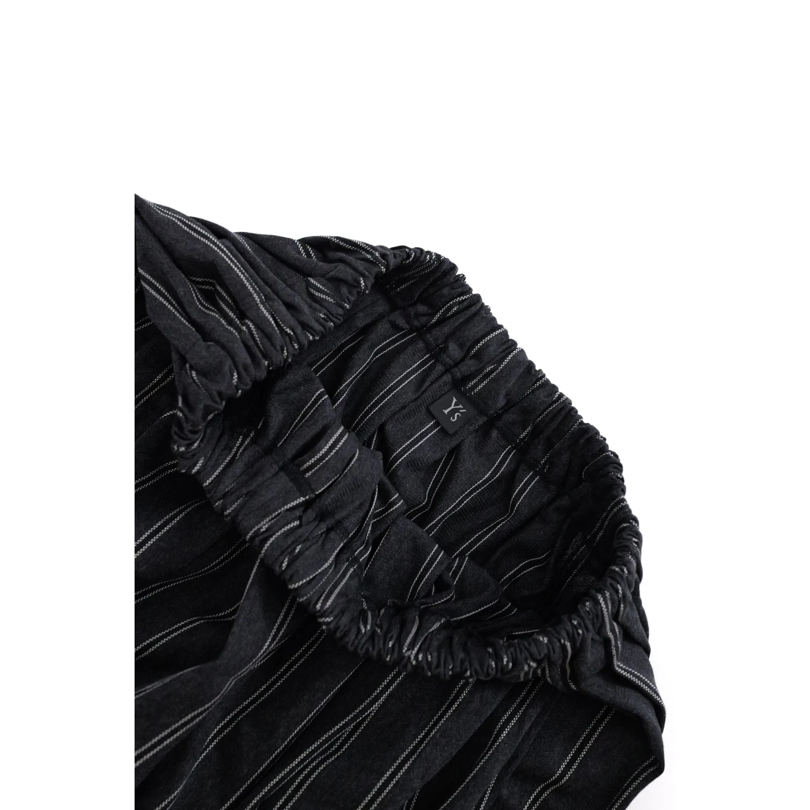 YOHJI YAMAMOTO Jupe mi-longue Anthracite vintage, passéist — photo 10