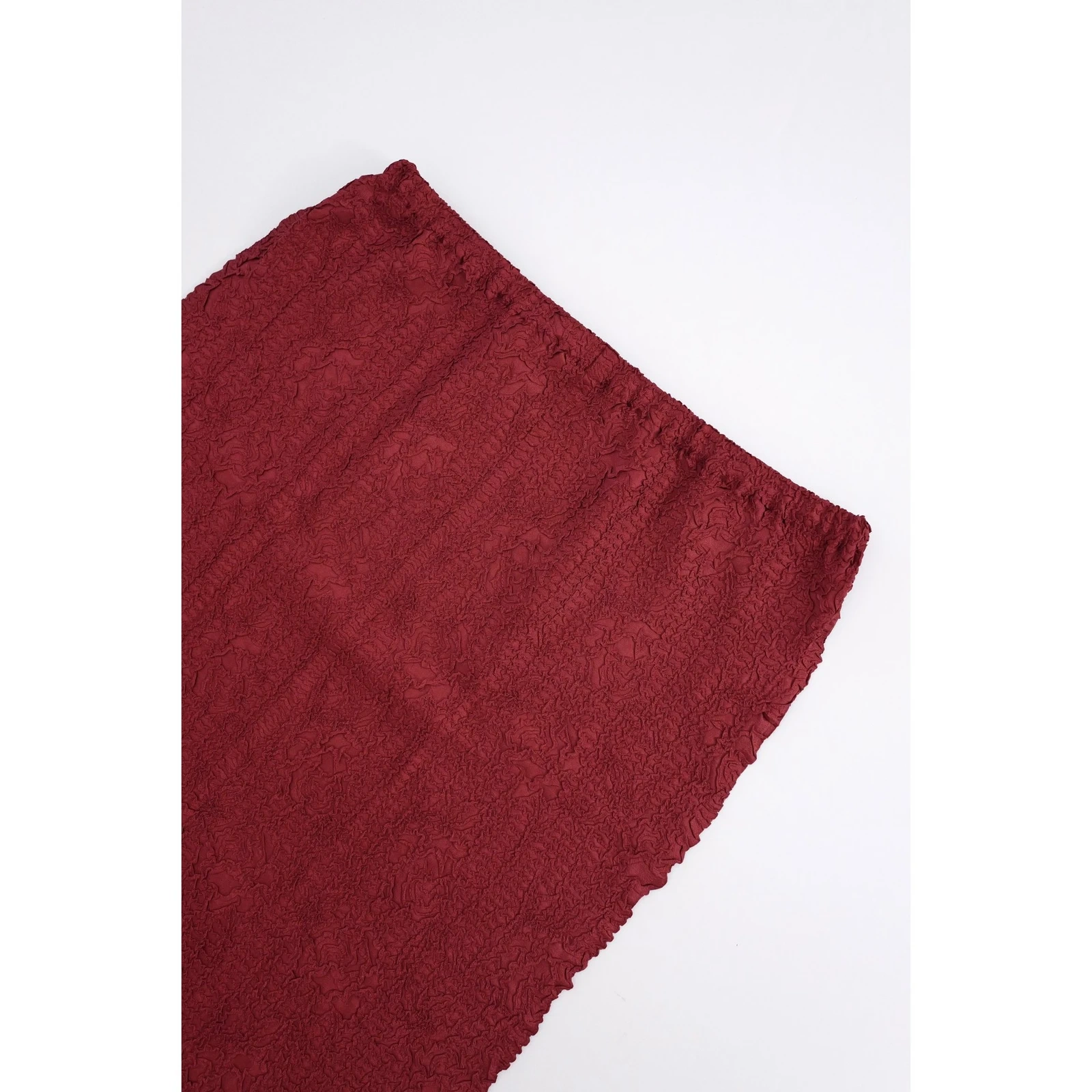 YOSHIKI HISHINUMA Jupe mi-longue Rouge vintage, passéist — photo 12