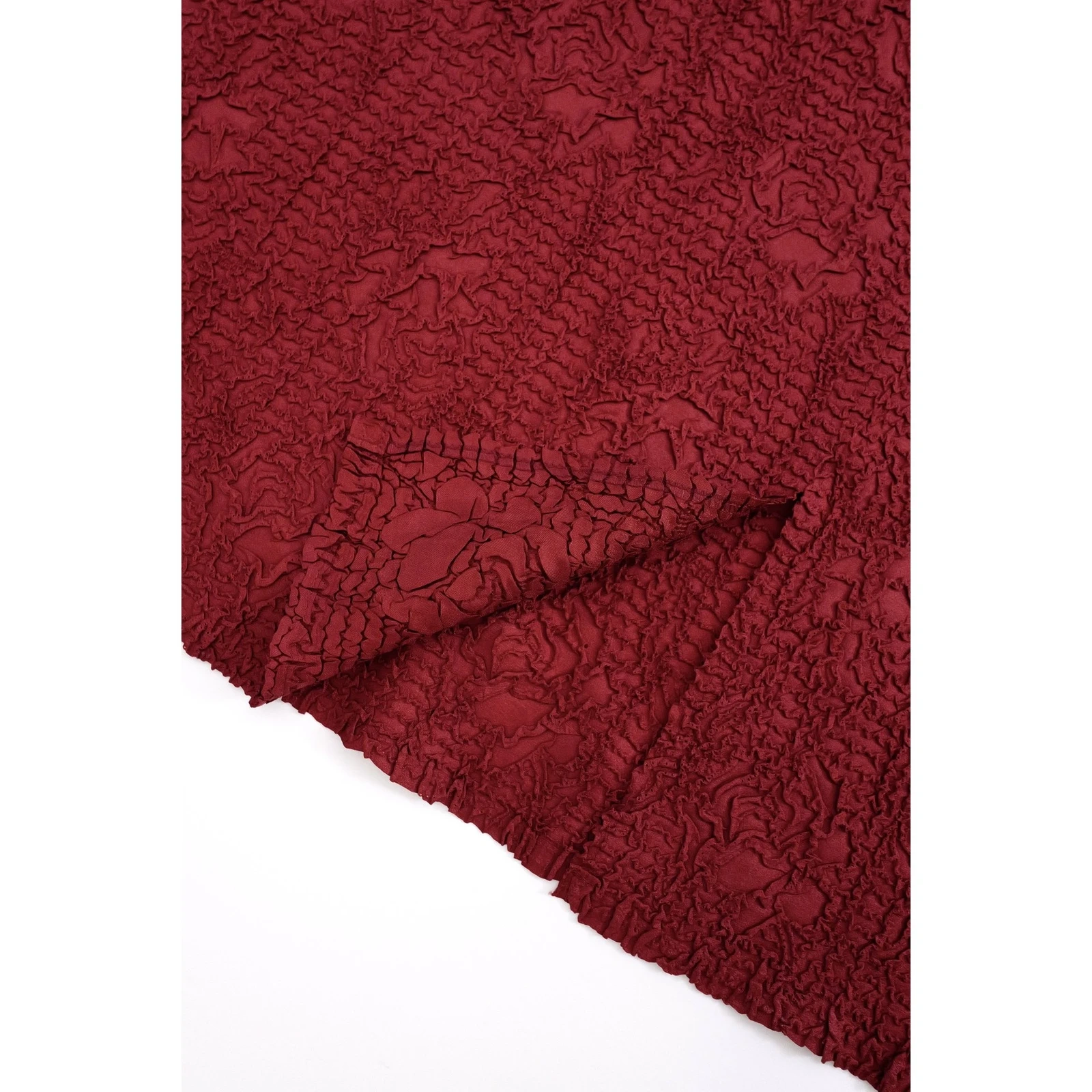 YOSHIKI HISHINUMA Jupe mi-longue Rouge vintage, passéist — photo 14
