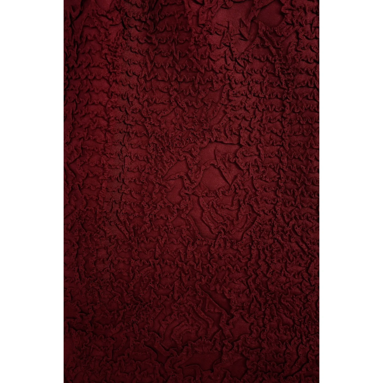 YOSHIKI HISHINUMA Jupe mi-longue Rouge vintage, passéist — photo 15