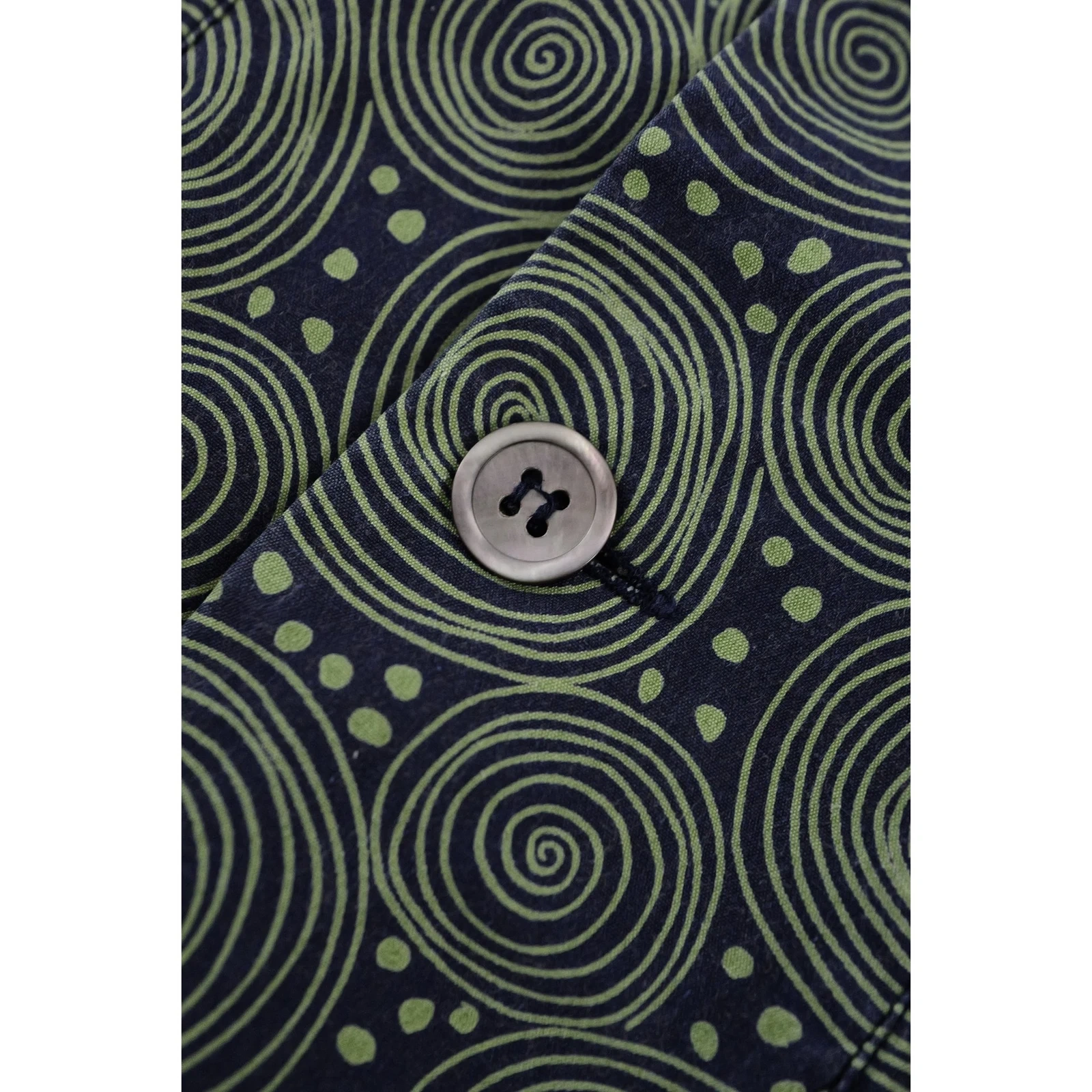 ISSEY MIYAKE Chemise Vert vintage, passéist — photo 8