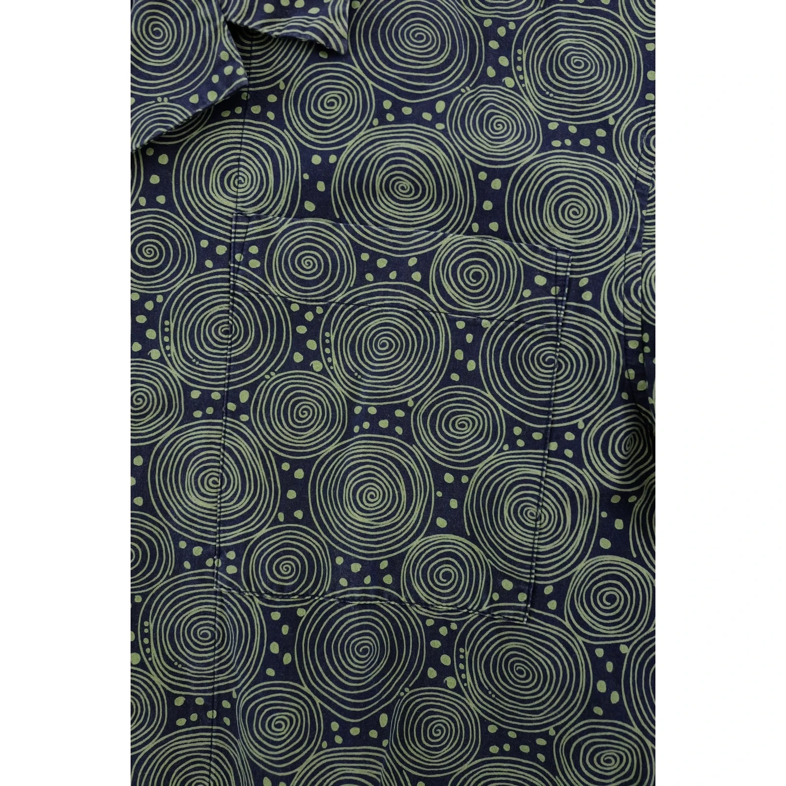 ISSEY MIYAKE Chemise Vert vintage, passéist — photo 9