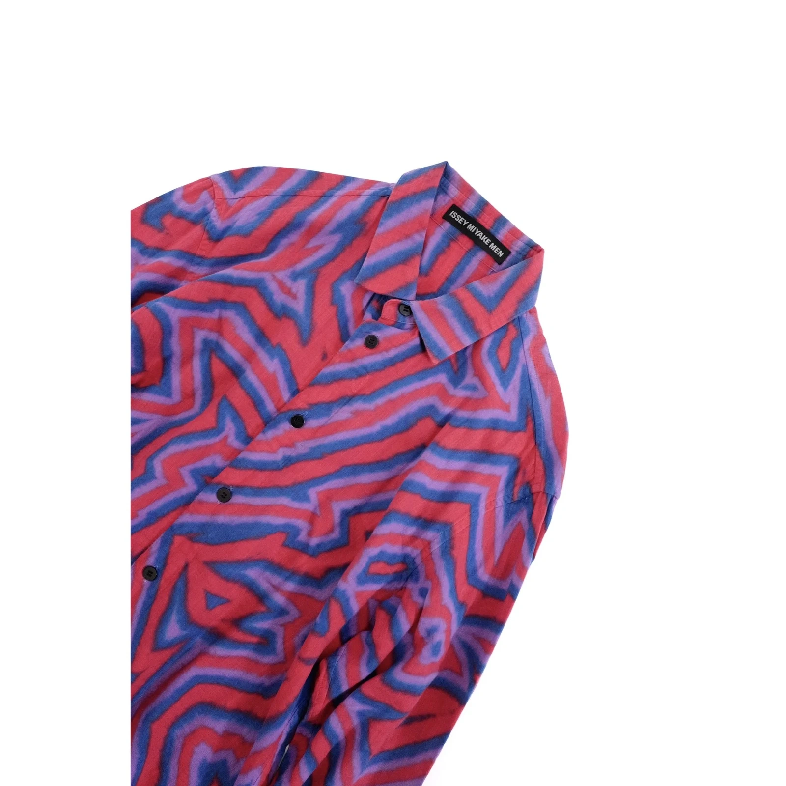 ISSEY MIYAKE Chemise Rouge vintage, passéist — photo 2