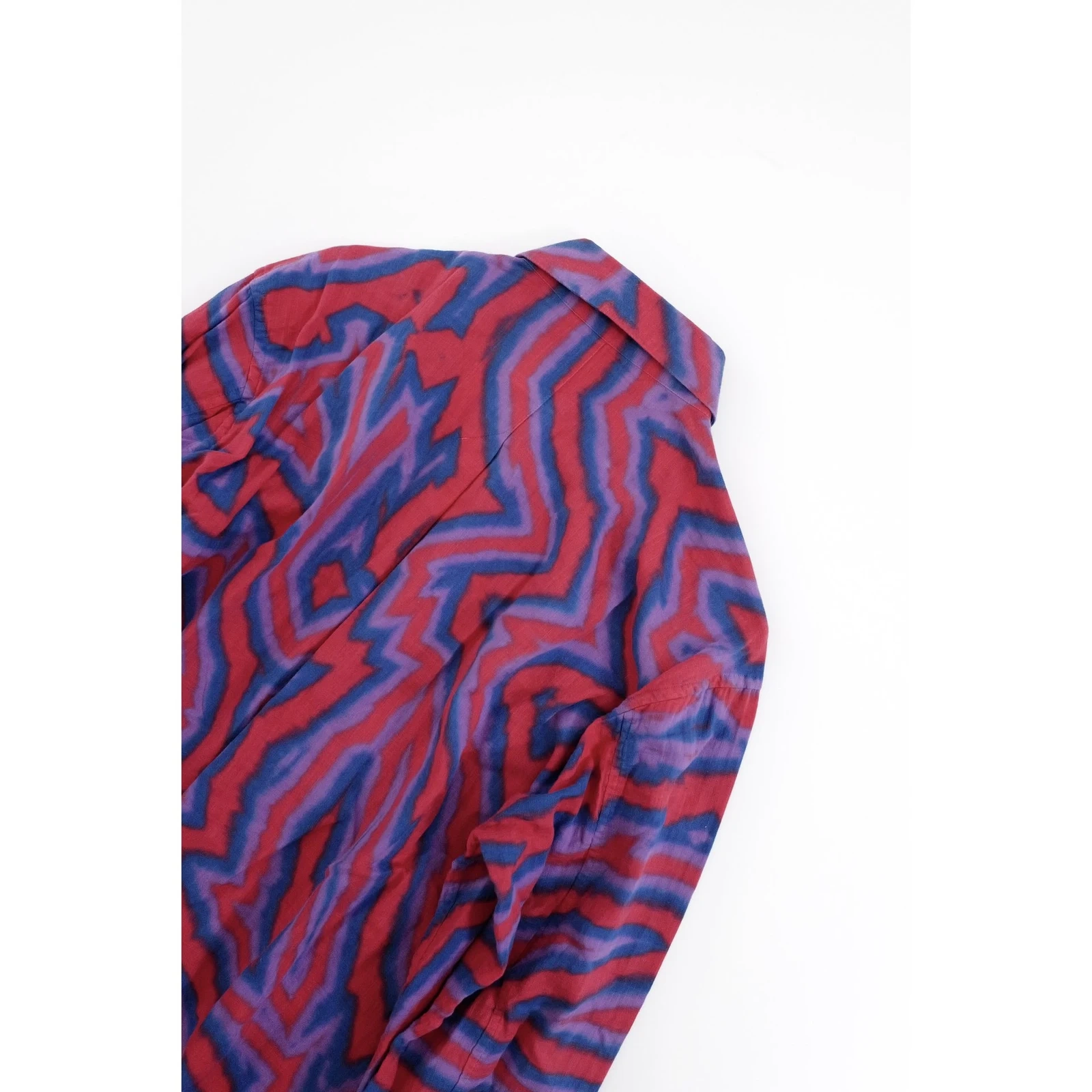 ISSEY MIYAKE Chemise Rouge vintage, passéist — photo 11