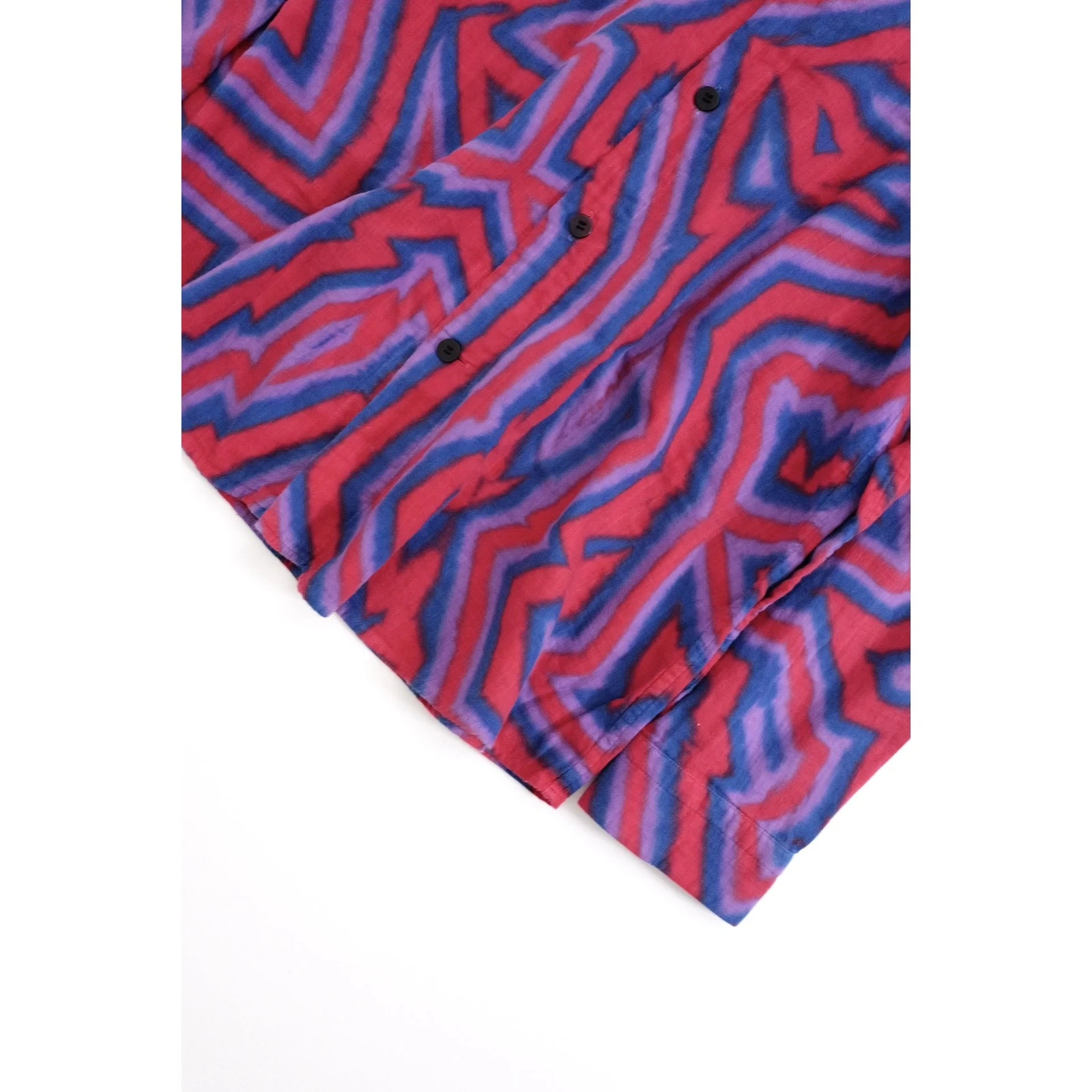 ISSEY MIYAKE Chemise Rouge vintage, passéist — photo 3