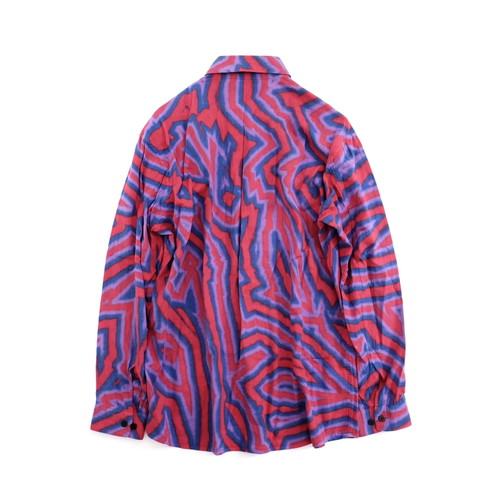 ISSEY MIYAKE Chemise Rouge vintage, passéist — photo 10