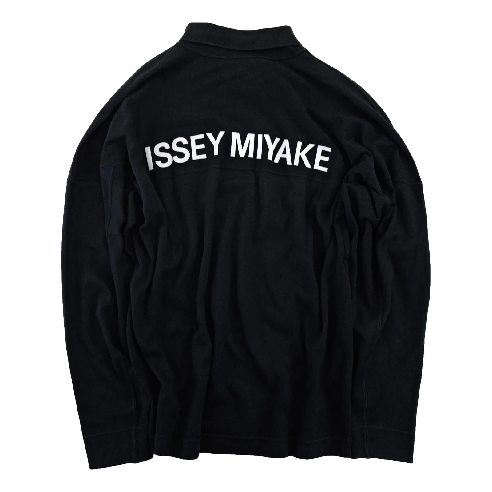 ISSEY MIYAKE Sweat Noir vintage, passéist — photo 1