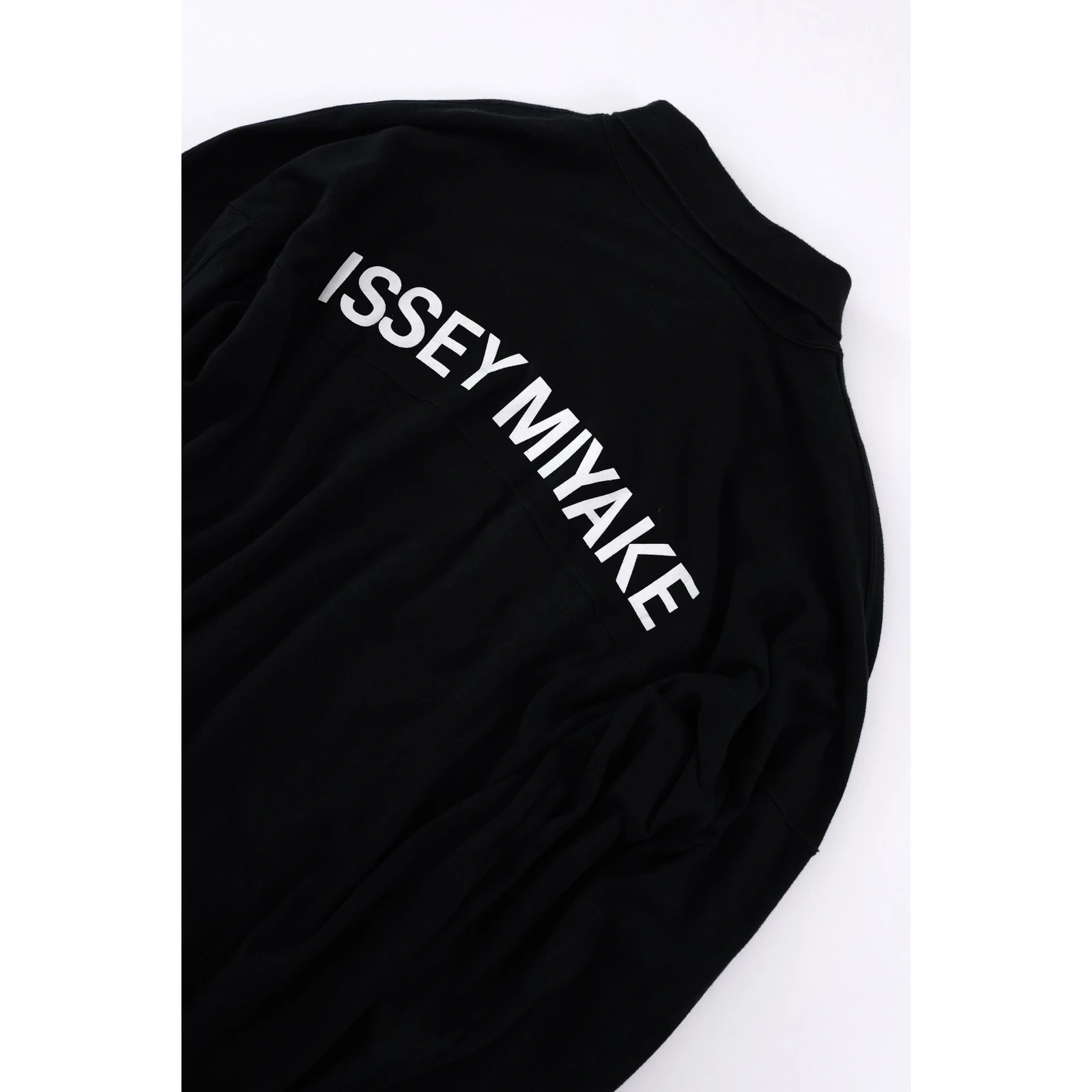 ISSEY MIYAKE Sweat Noir vintage, passéist — photo 2