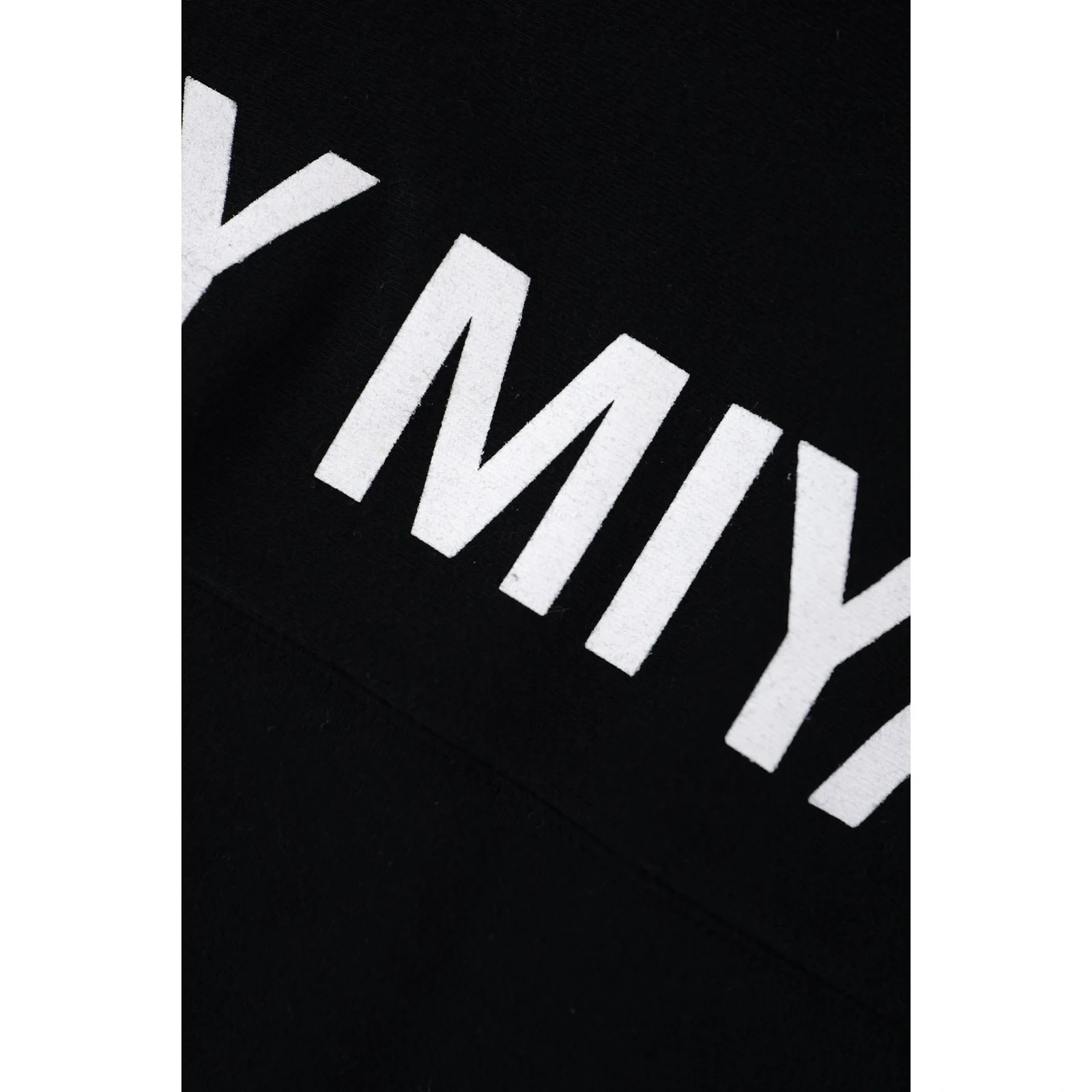 ISSEY MIYAKE Sweat Noir vintage, passéist — photo 3