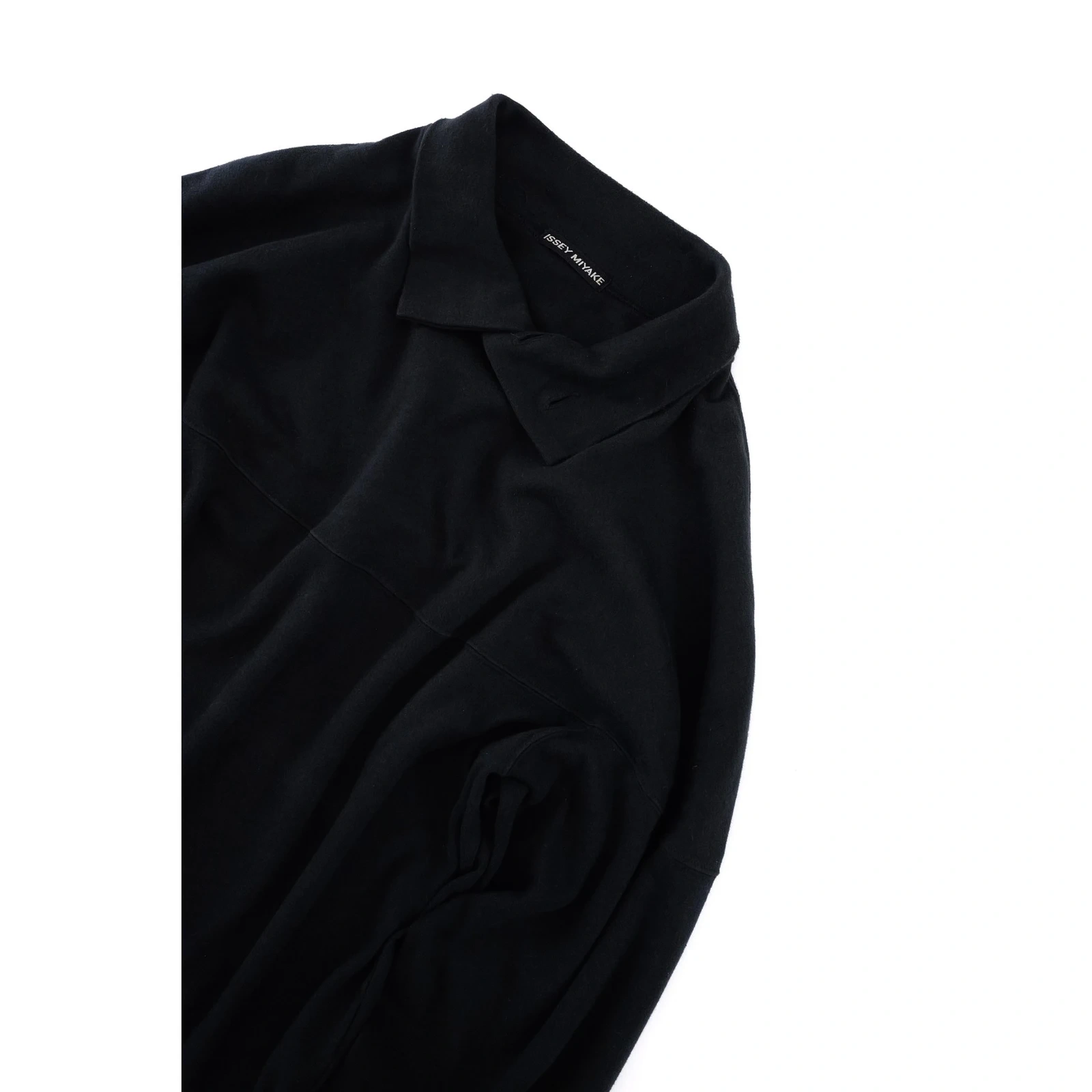 ISSEY MIYAKE Sweat Noir vintage, passéist — photo 7