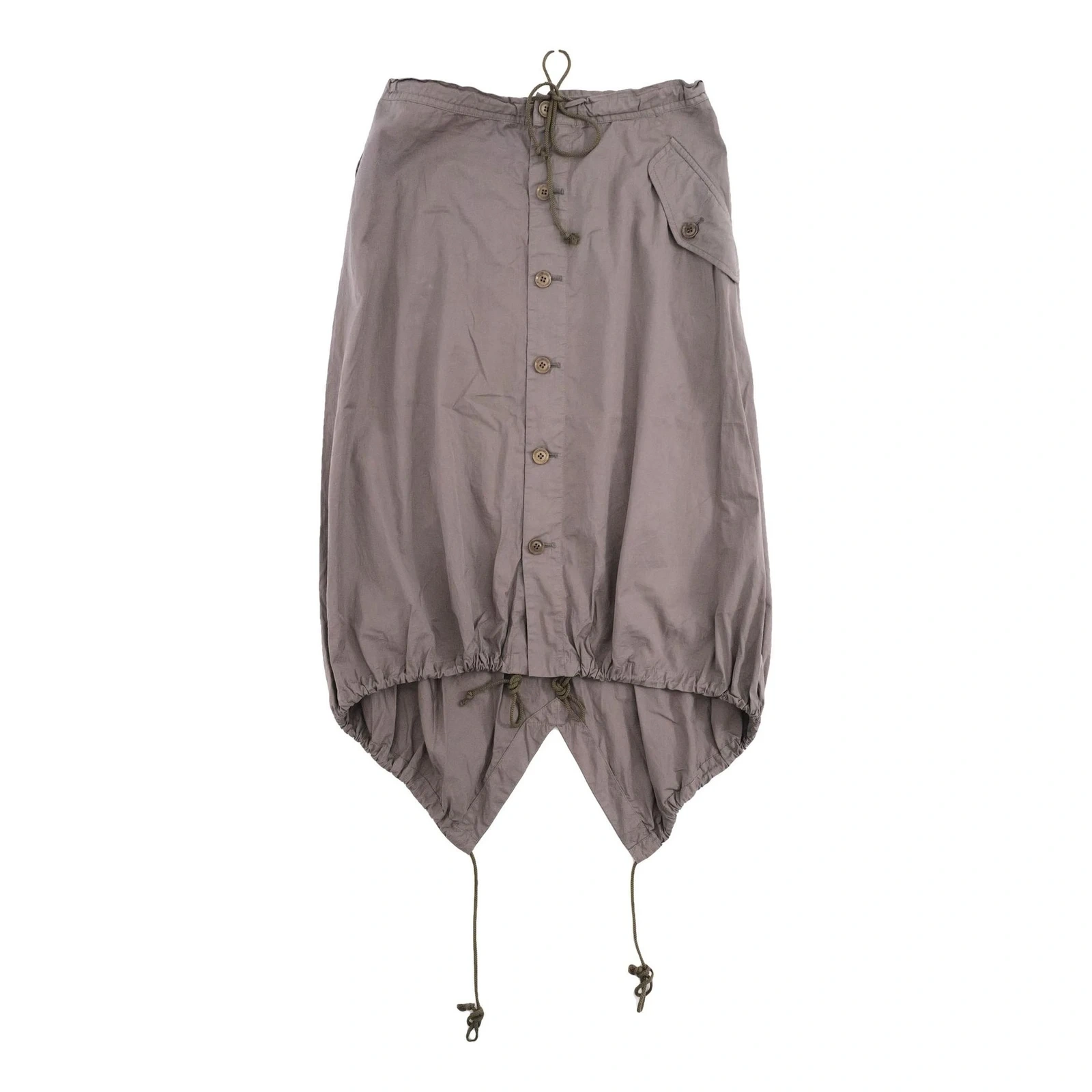 YOHJI YAMAMOTO Jupe mi-longue Beige vintage, passéist — photo 1