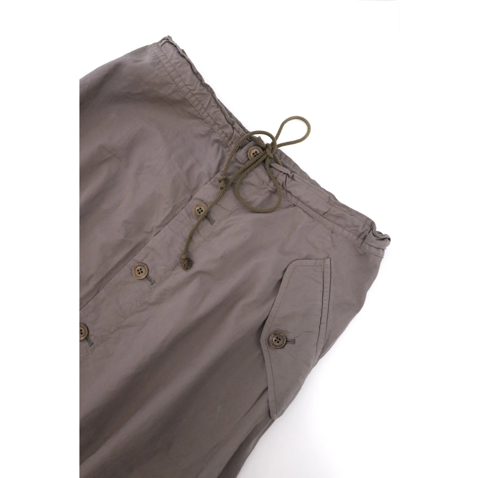YOHJI YAMAMOTO Jupe mi-longue Beige vintage, passéist — photo 2