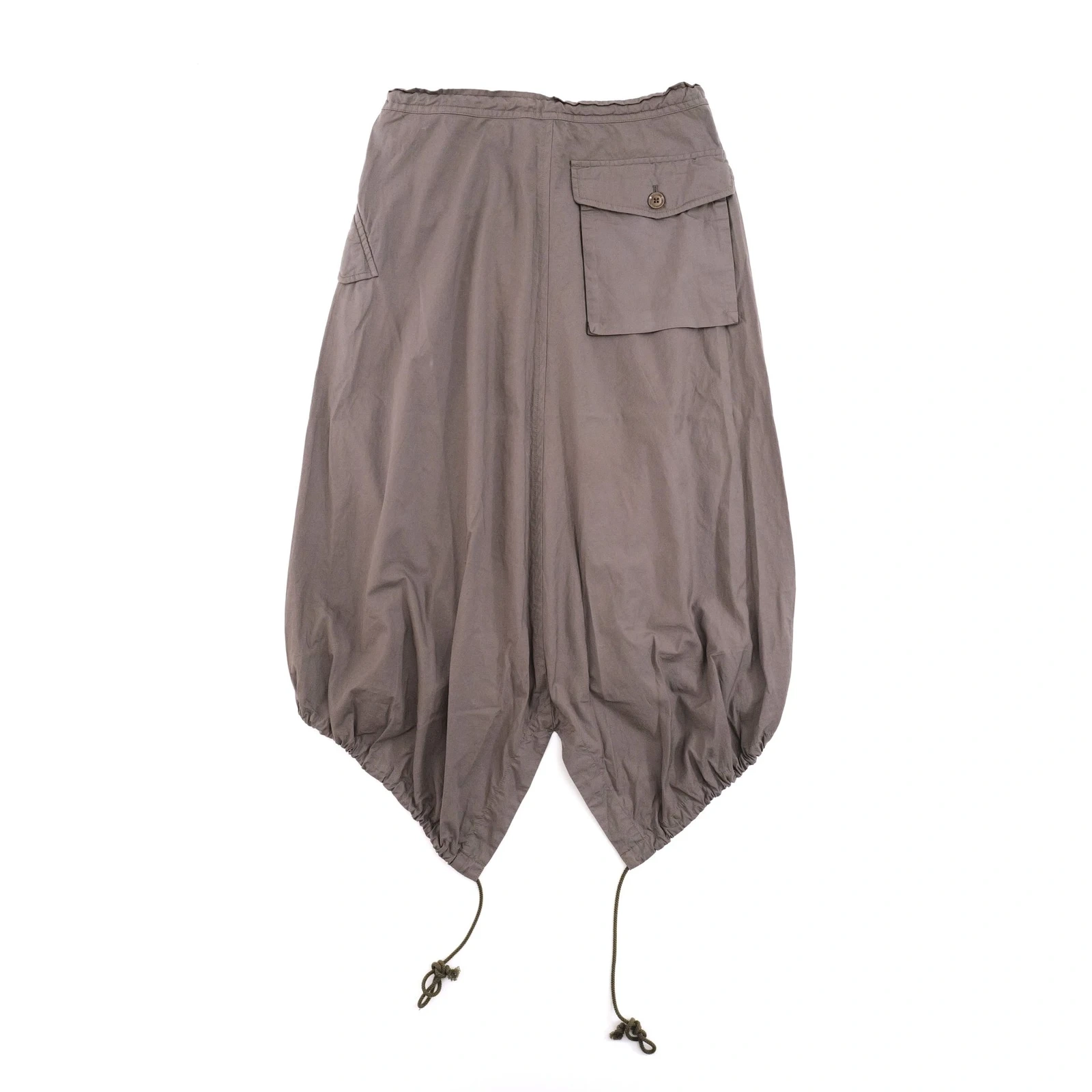 YOHJI YAMAMOTO Jupe mi-longue Beige vintage, passéist — photo 10