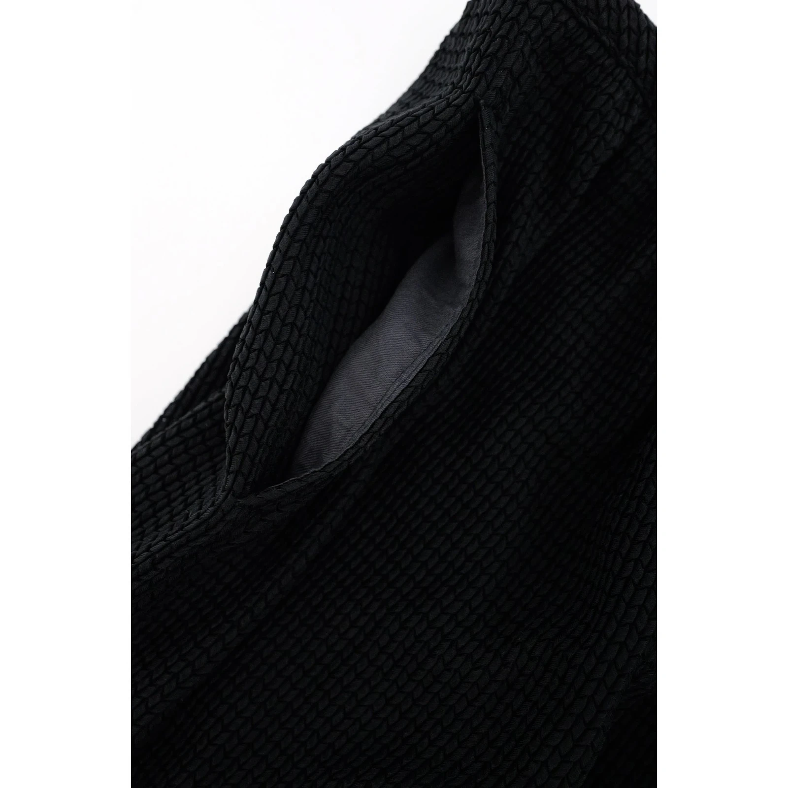 COMME DES GARÇONS Jupe longue Noir vintage, passéist — photo 4