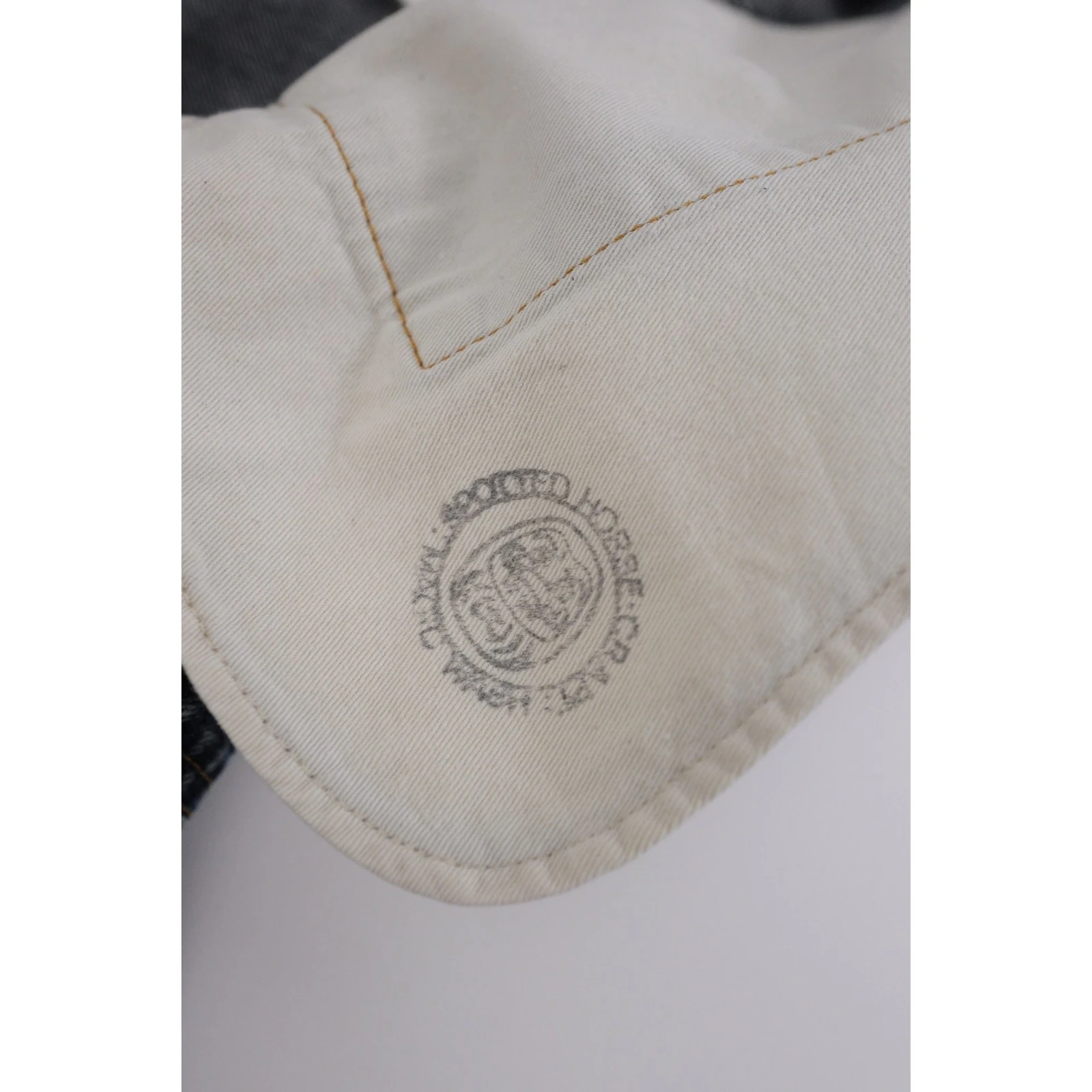 YOHJI YAMAMOTO Jean large Bleu vintage, passéist — photo 10