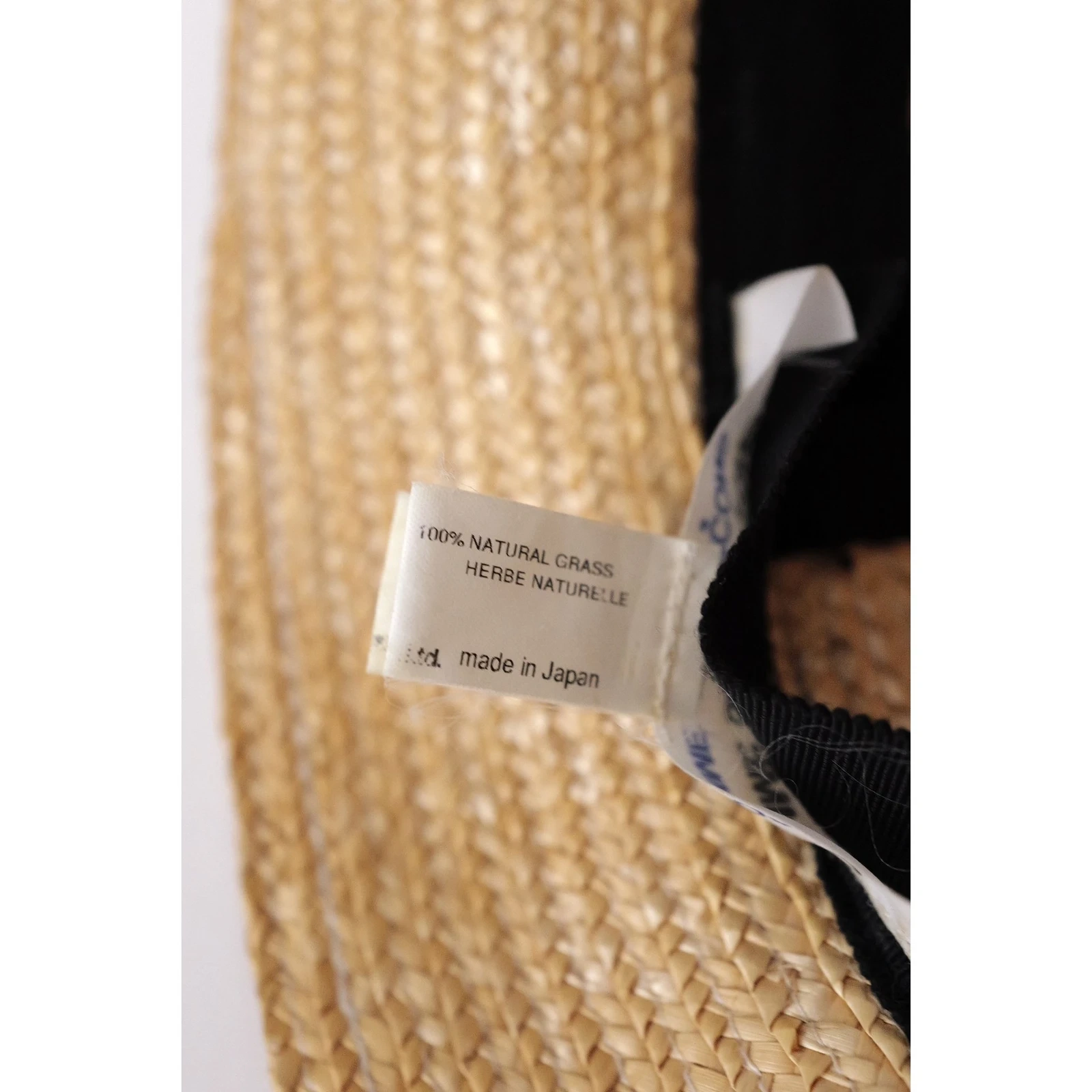 COMME DES GARÇONS Panama Beige vintage, passéist — photo 12
